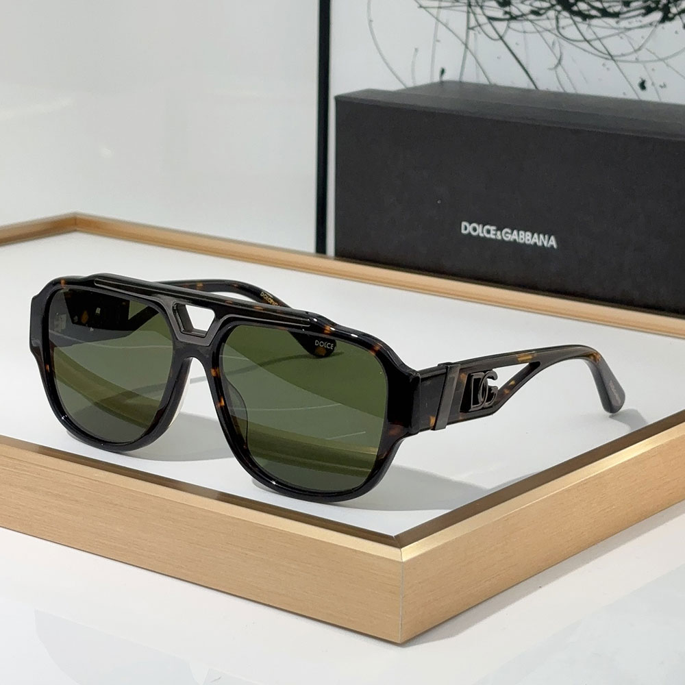 DOLCE & GABBAN DG Mirror Leg Hollowed Out Logo Sunglasses Top quality （Replica） - Ultra-Collectible