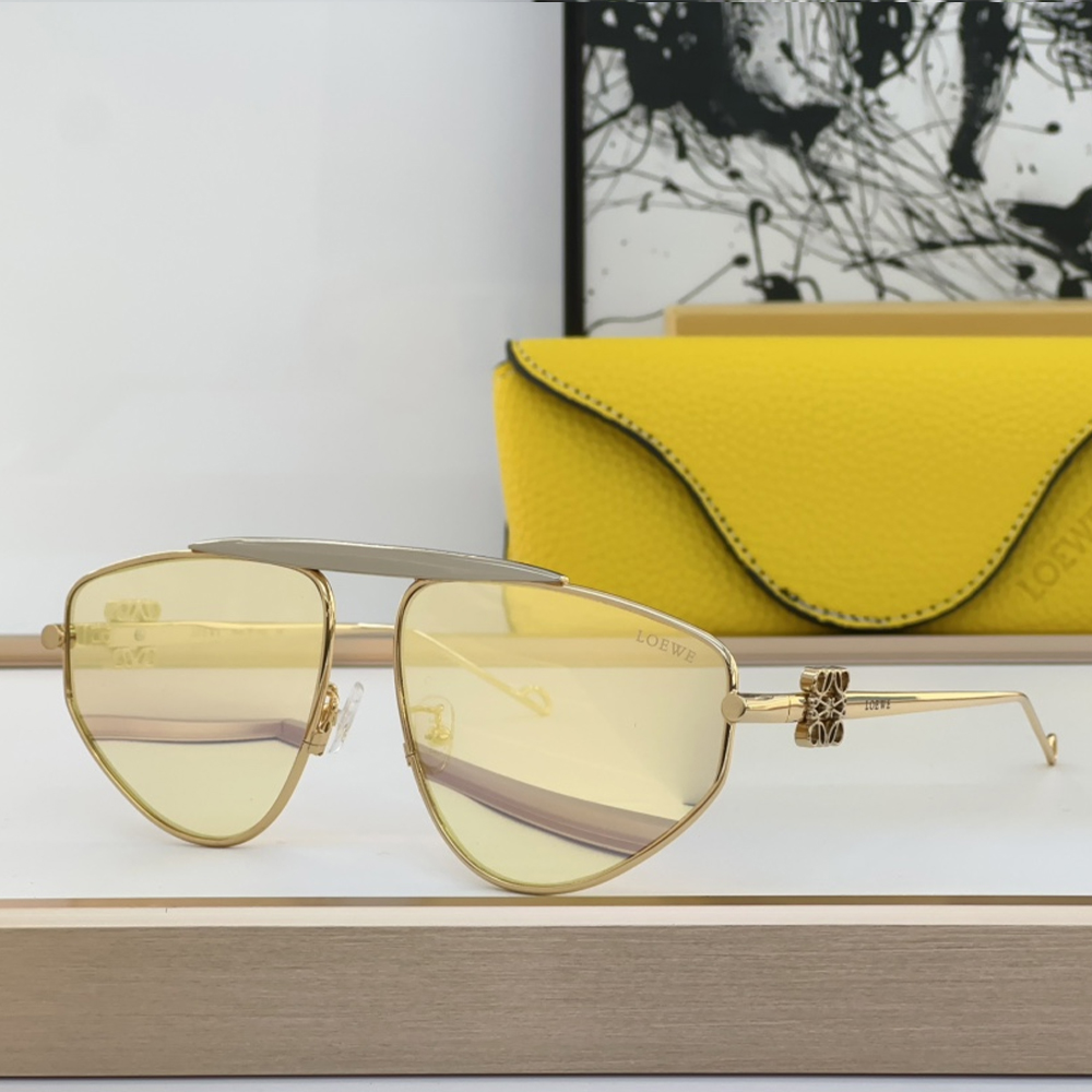 Loewe Oval Sun Protection Sunglasses Top Quality（Replica） - Ultra-Collectible