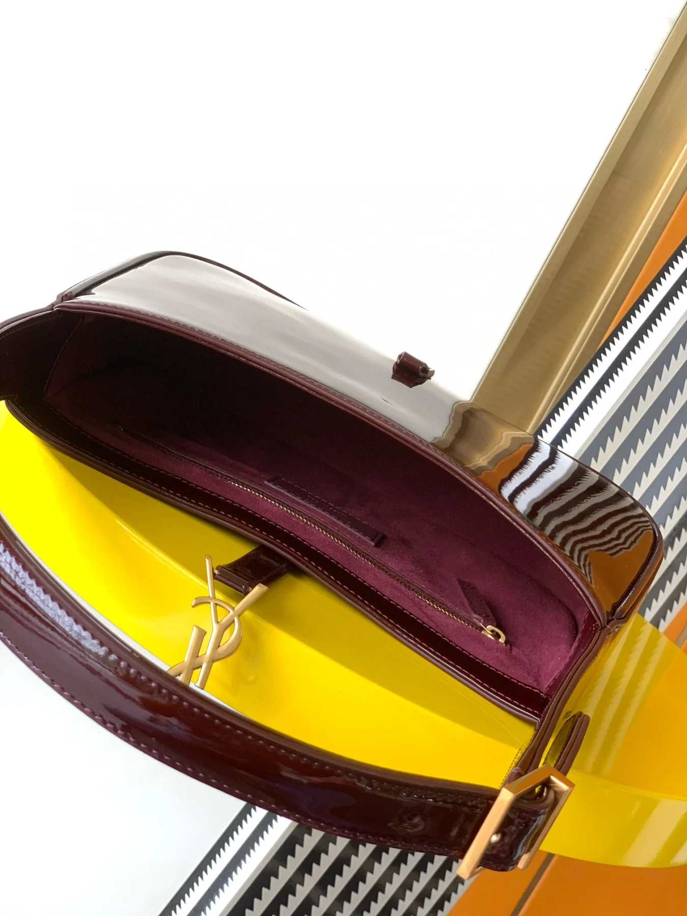 Saint Laurent YSL Patent Leather HoBo Bag（Replica） - Ultra-Collectible