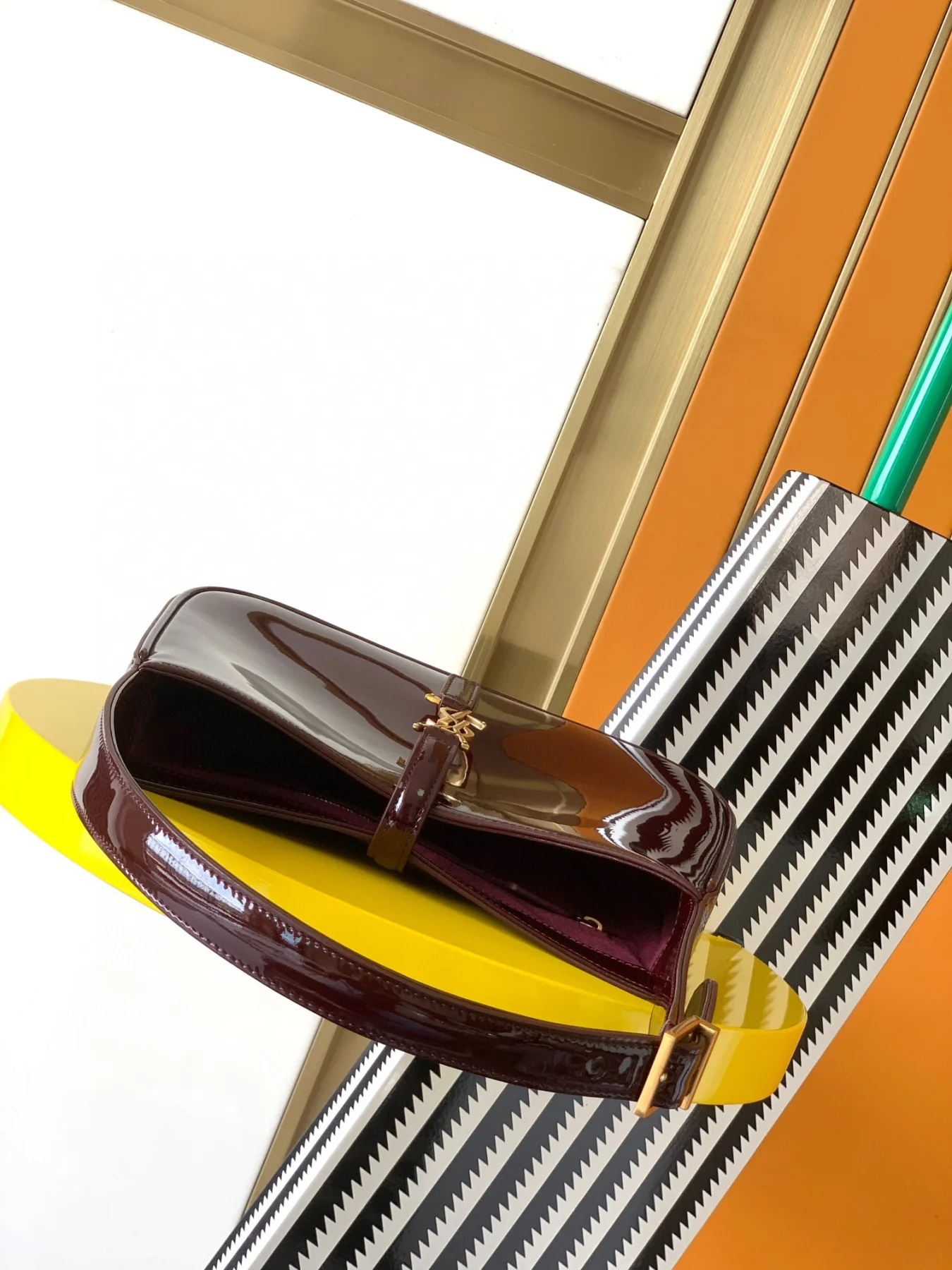 Saint Laurent YSL Patent Leather HoBo Bag（Replica） - Ultra-Collectible