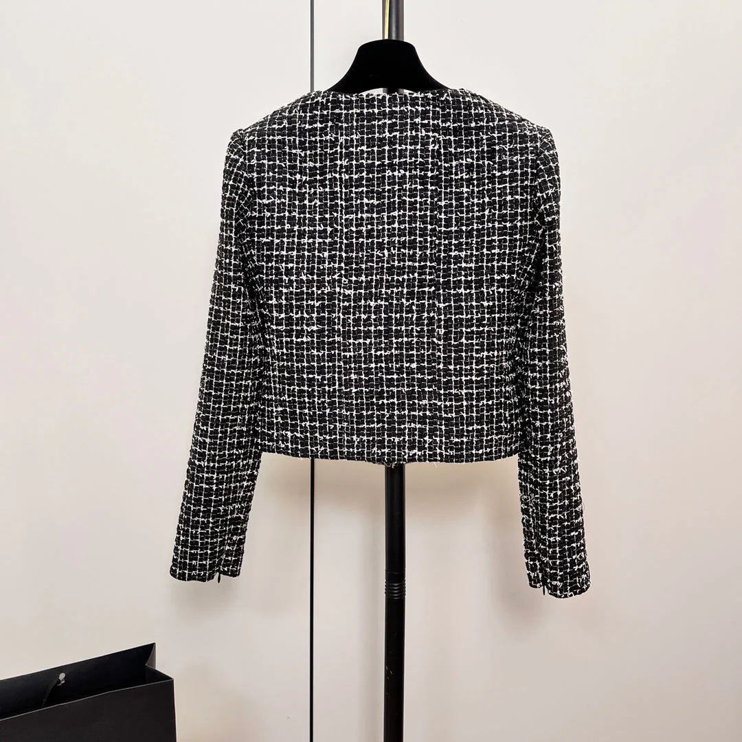 Soft tweed jacket in tartan - Ultra-Collectible