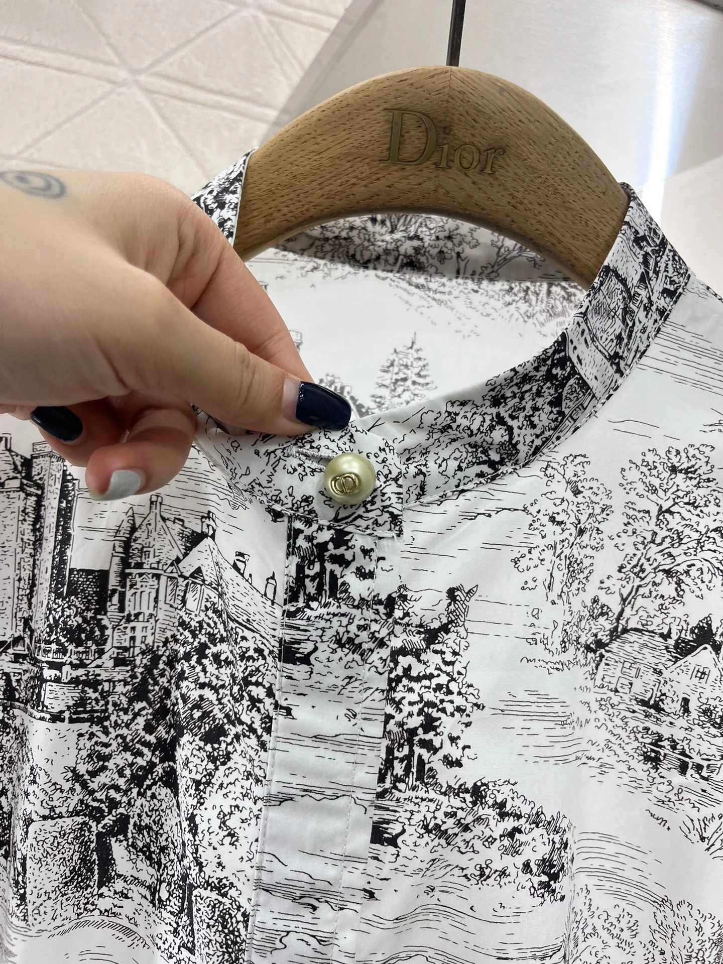 Printed shirt dress - Ultra-Collectible