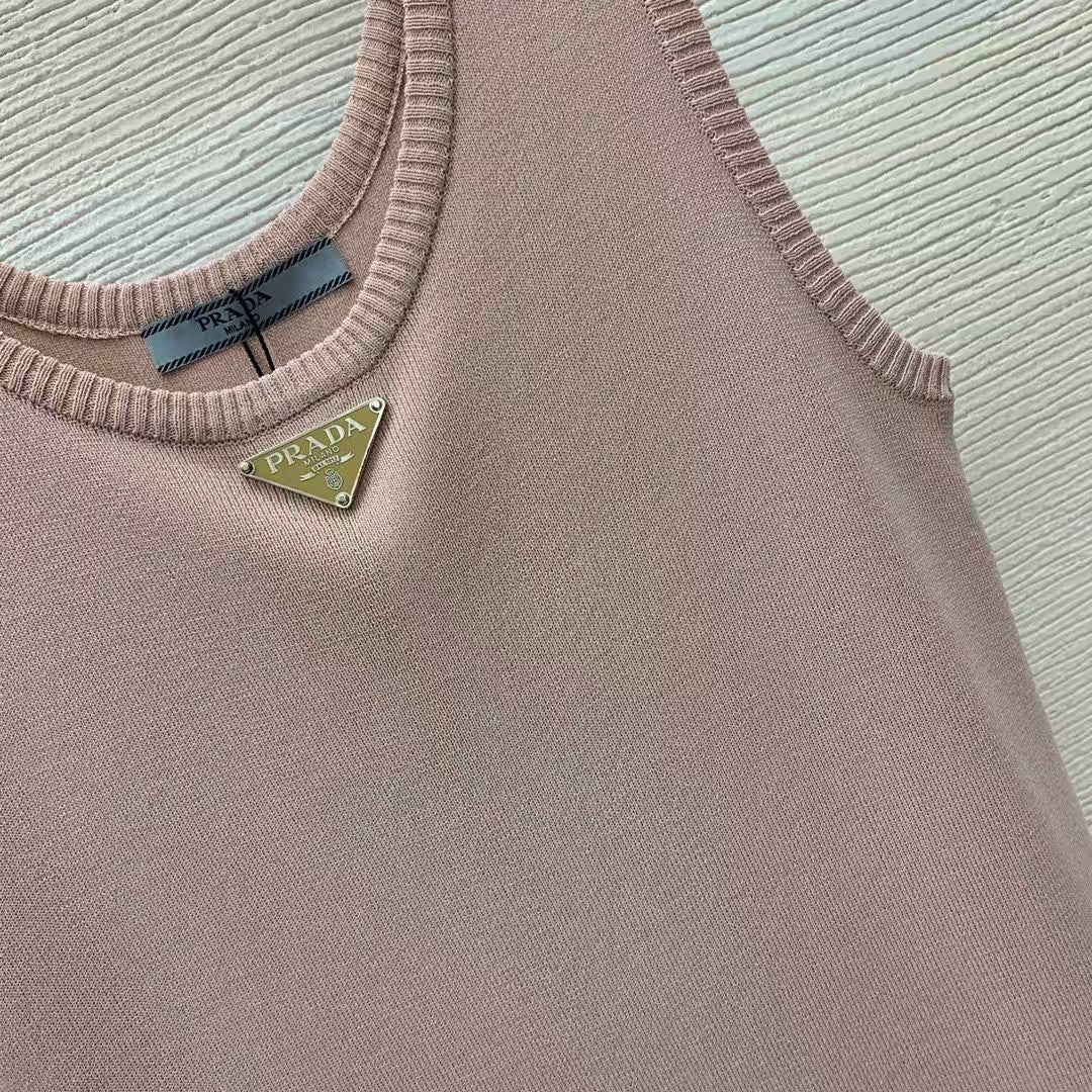 classic metal triangle logo dress - Ultra-Collectible