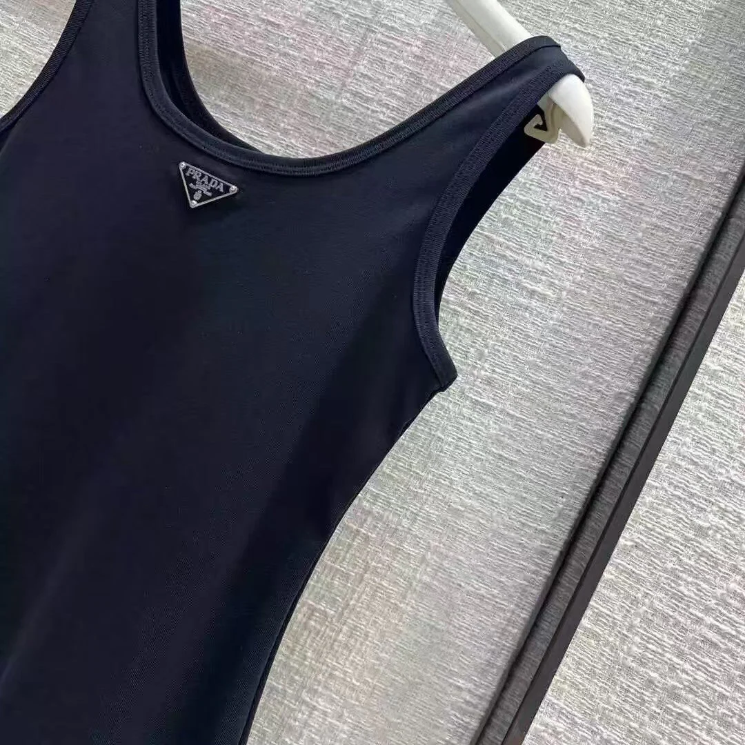 classic metal triangle logo dress - Ultra-Collectible