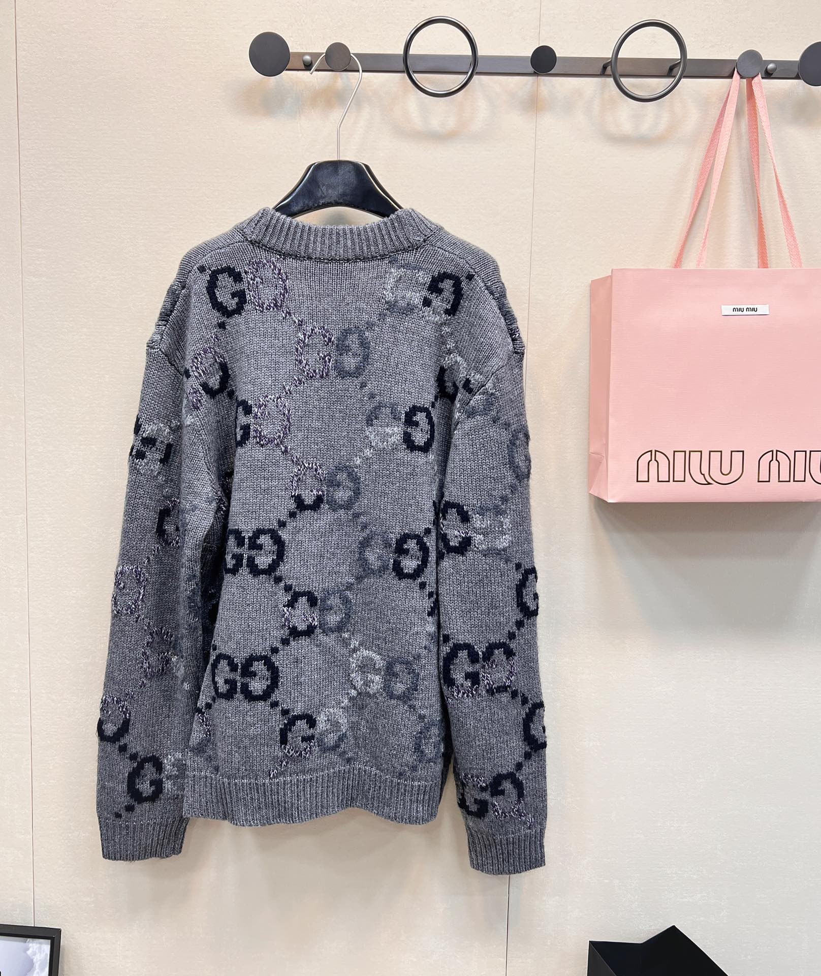 intarsia wool cardigan jacket - Ultra-Collectible