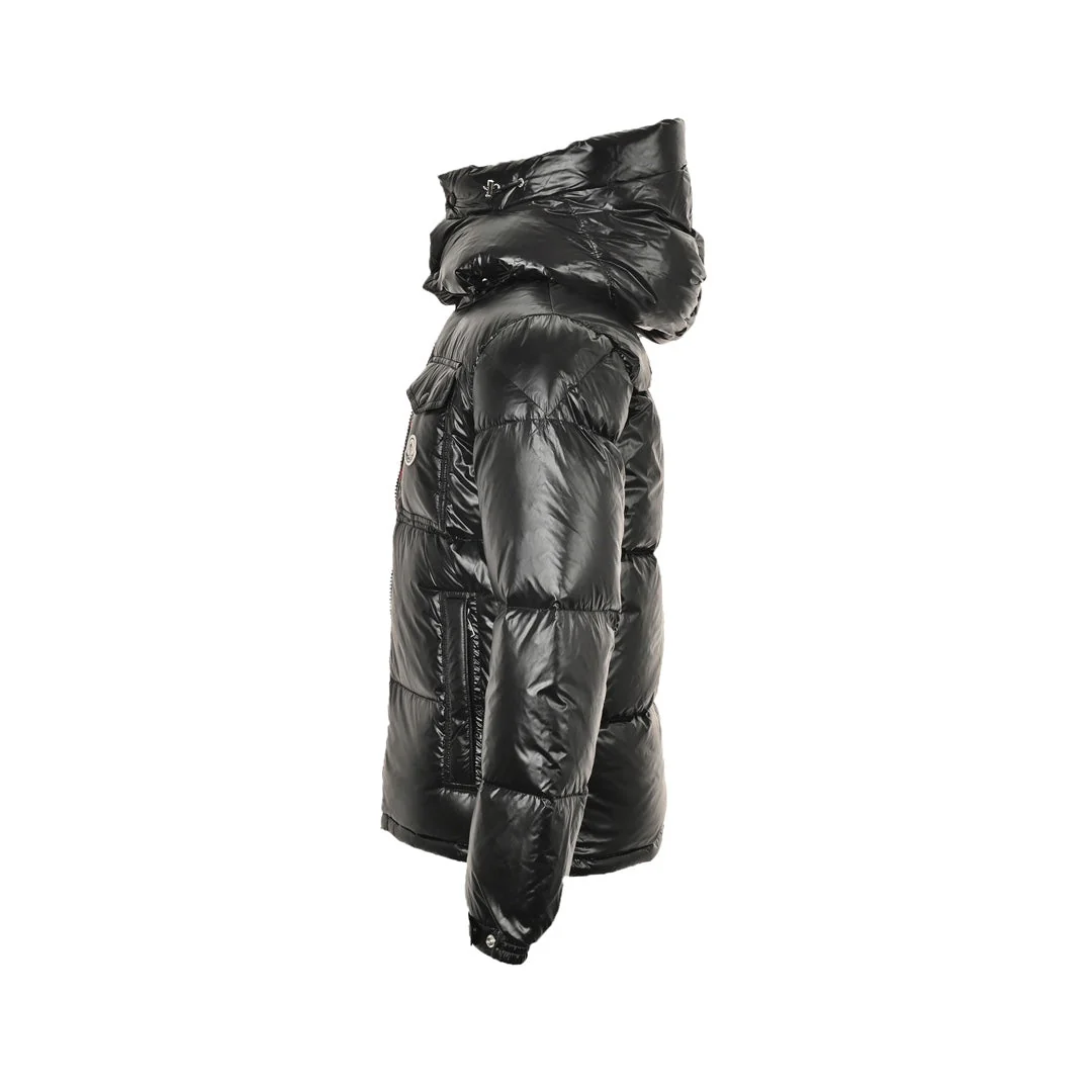 Maya pocket logo ribbon down jacket - Ultra-Collectible