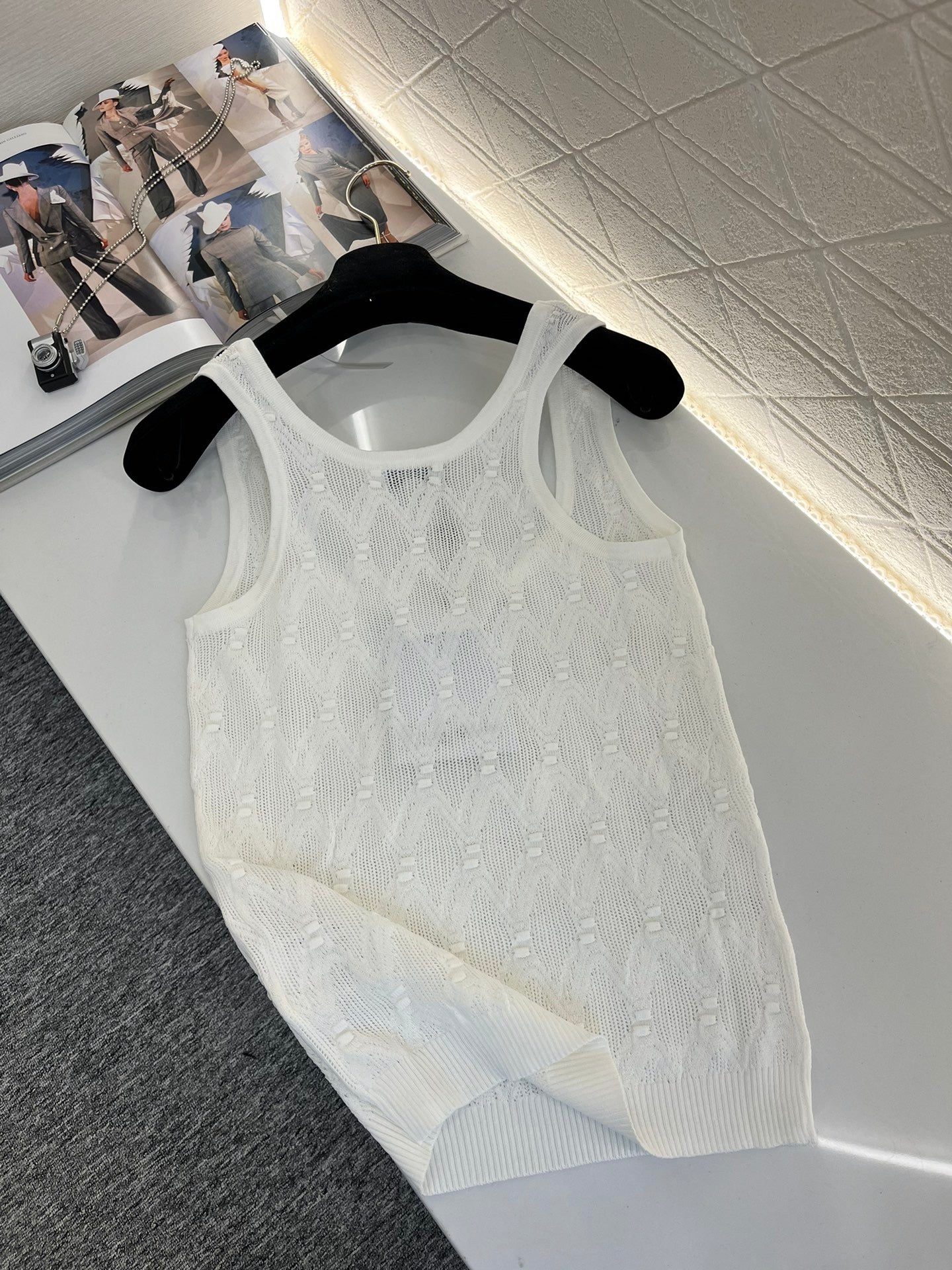 Beaded knitted vest - Ultra-Collectible