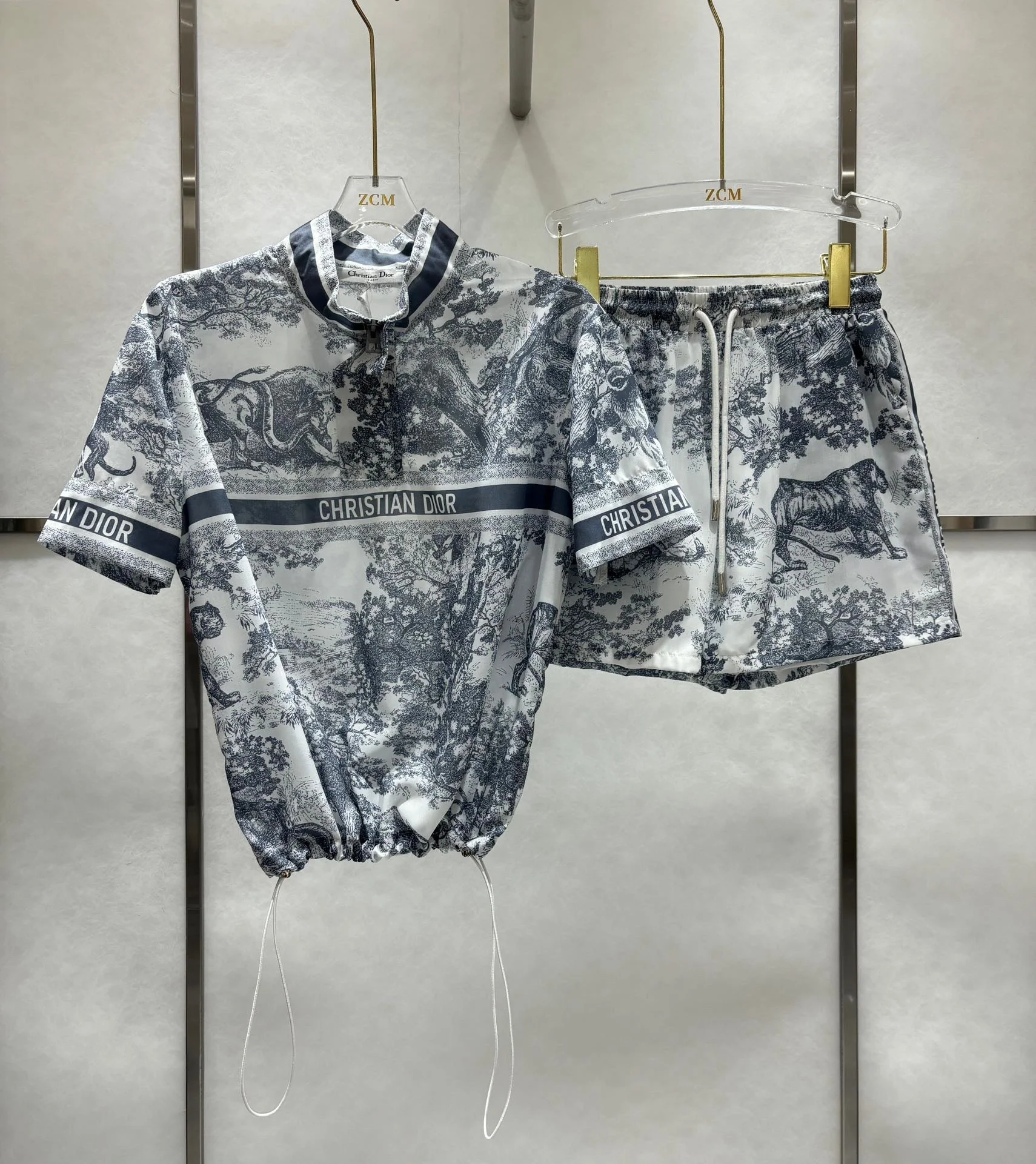 Animal Jungle Print Leisure Suit - Ultra-Collectible