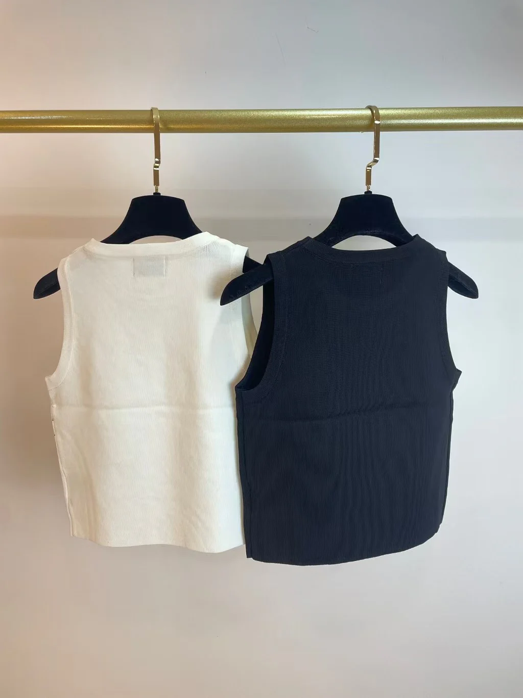 2025ss rhombus floral vest - Ultra-Collectible