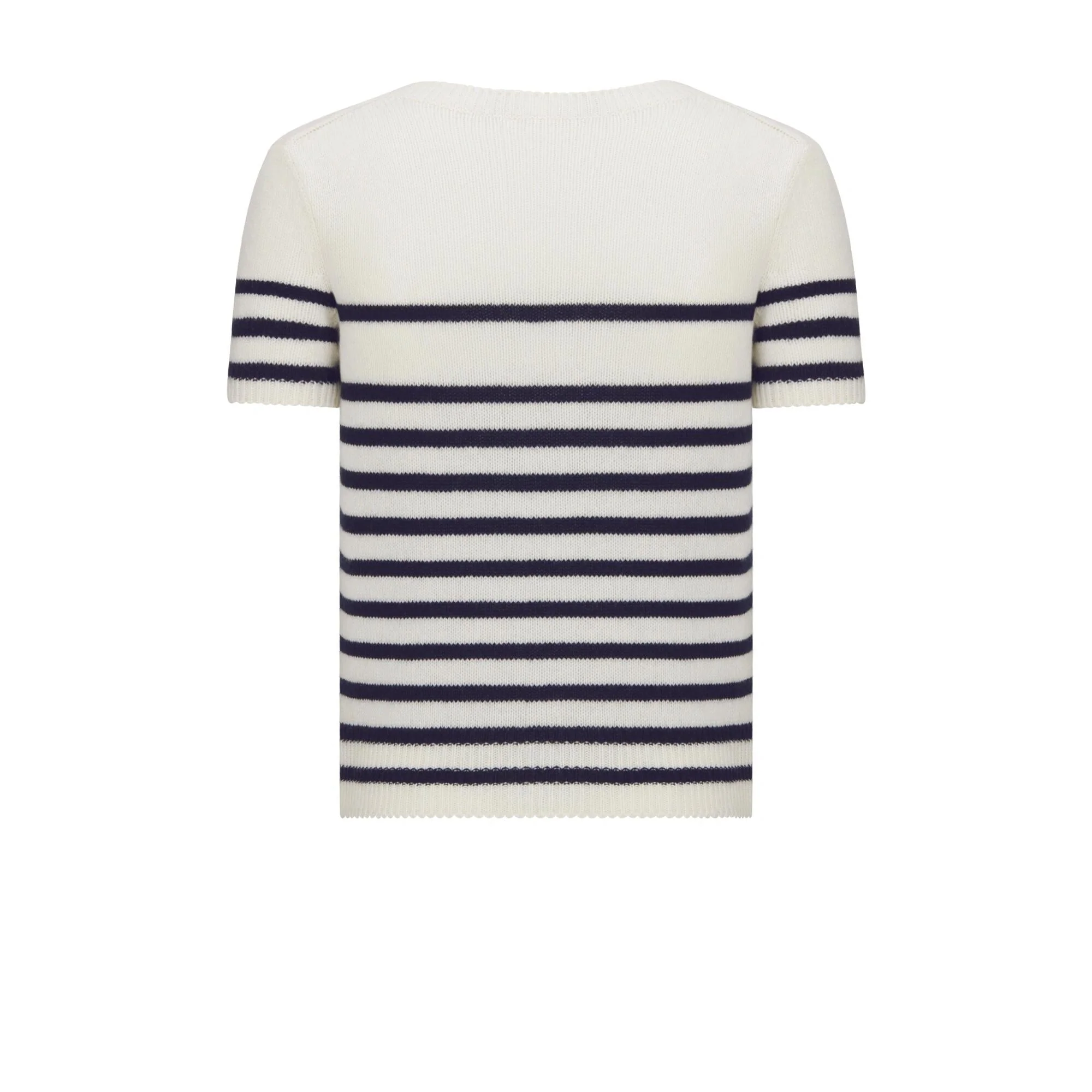 Contrast striped crew neck shirt - Ultra-Collectible