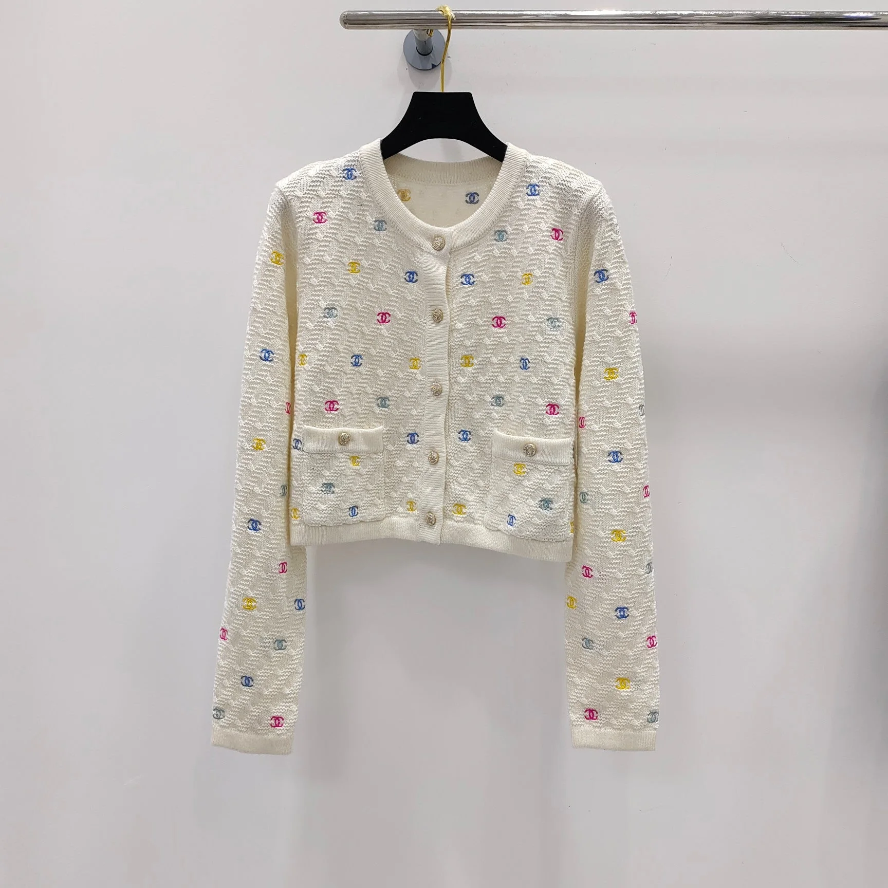 New autumn and winter long sleeve round neck cardigan - Ultra-Collectible