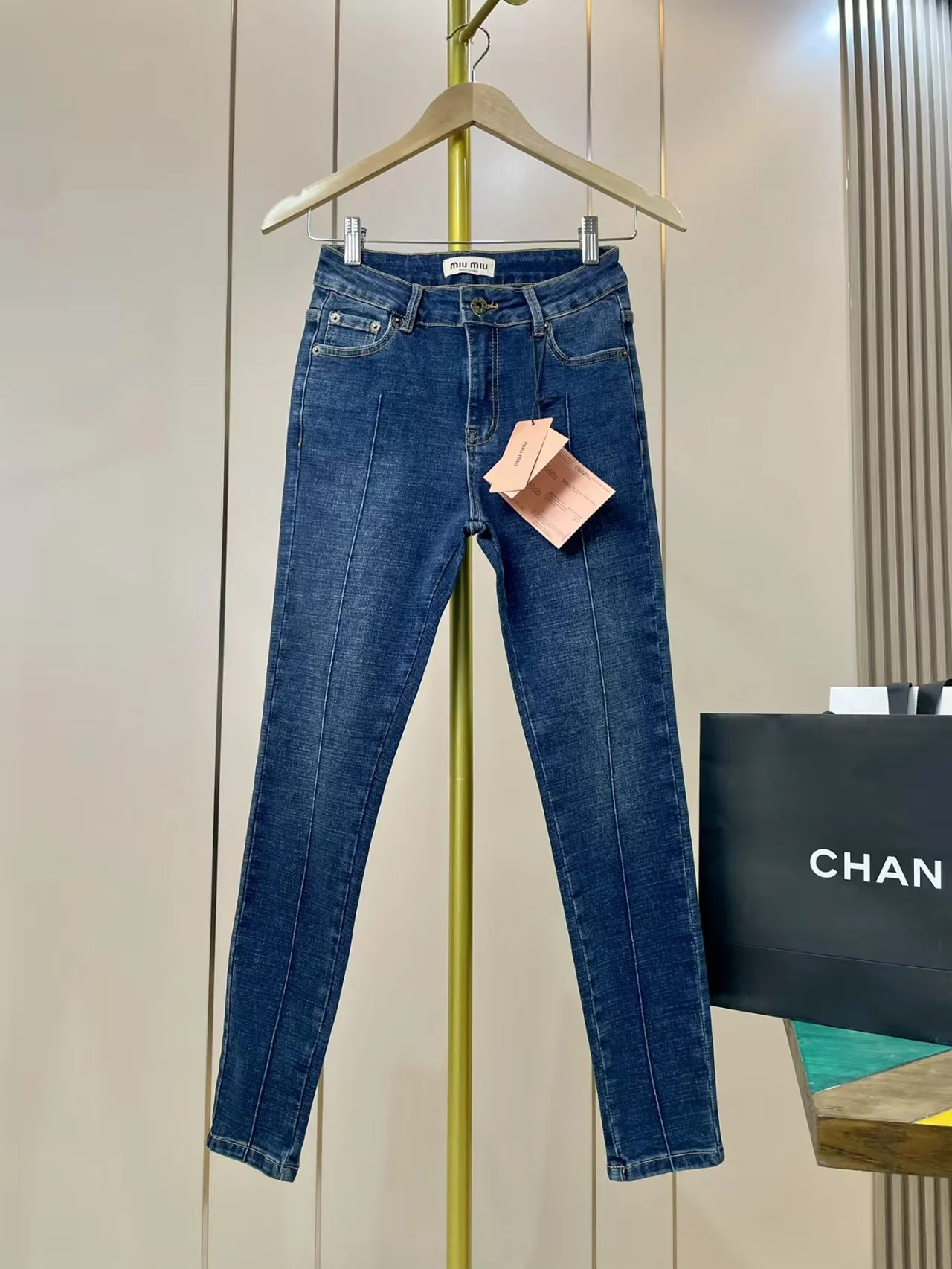 25ss stretch denim straight jeans - Ultra-Collectible