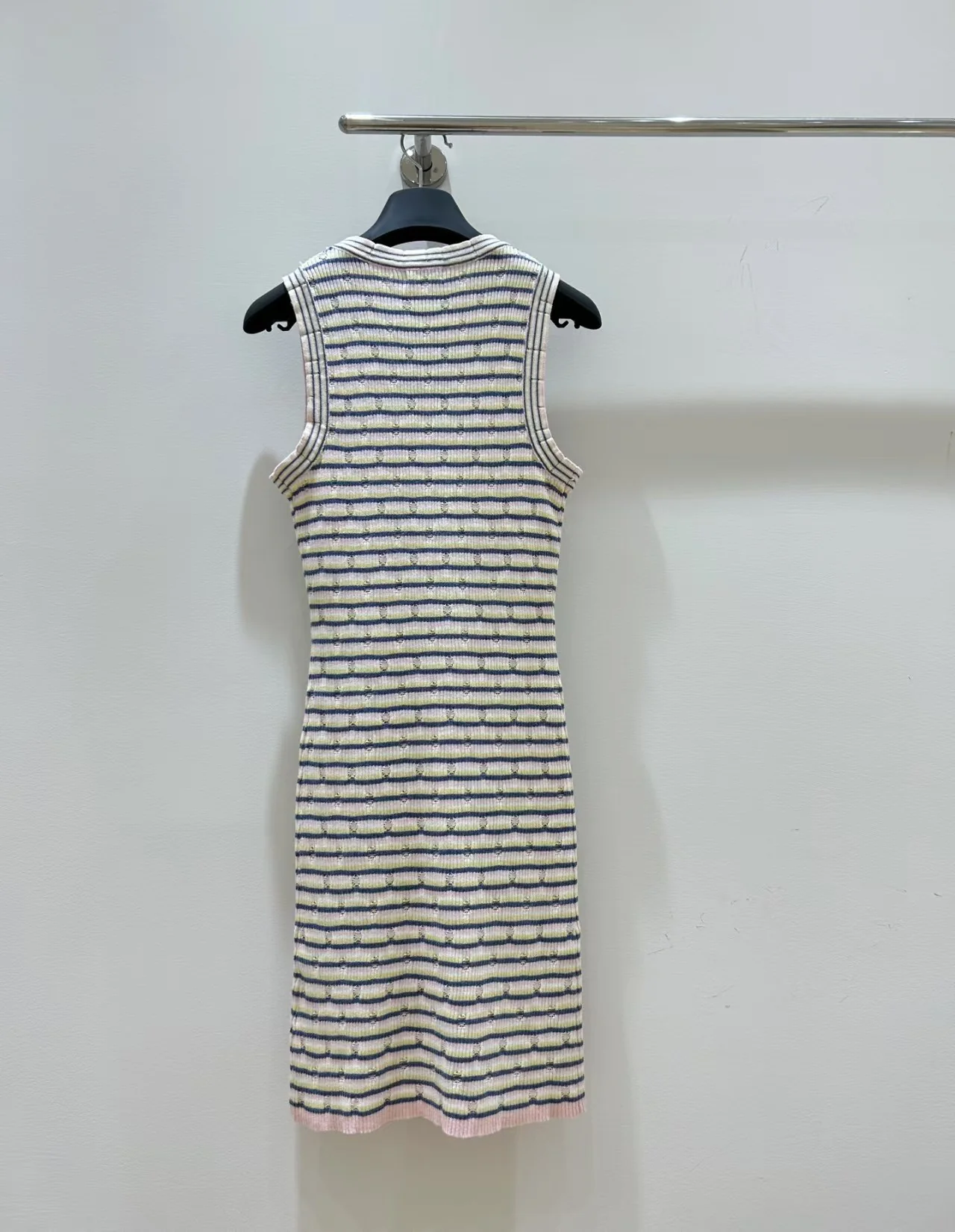 classic striped knit dress - Ultra-Collectible