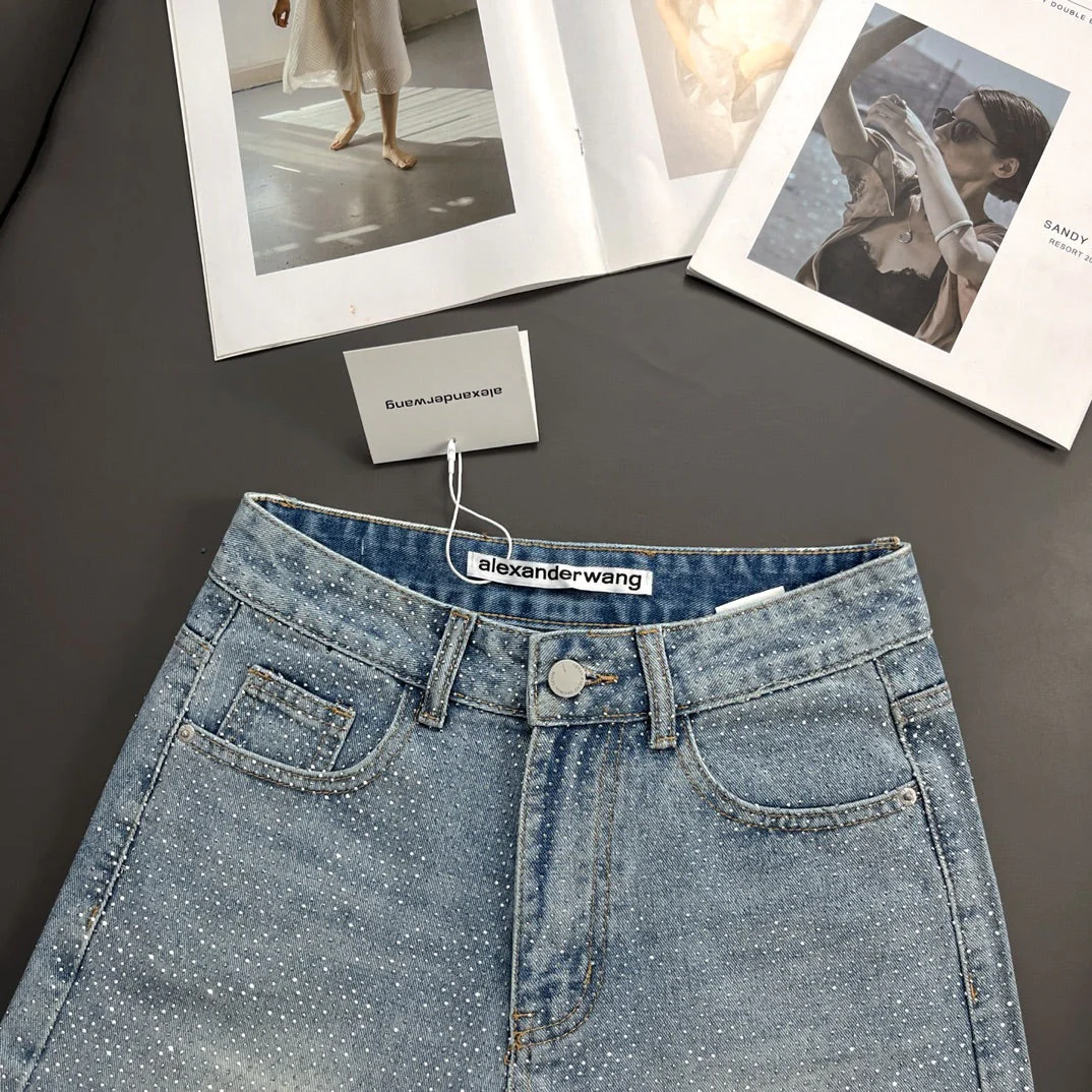 Diamond denim shorts - Ultra-Collectible