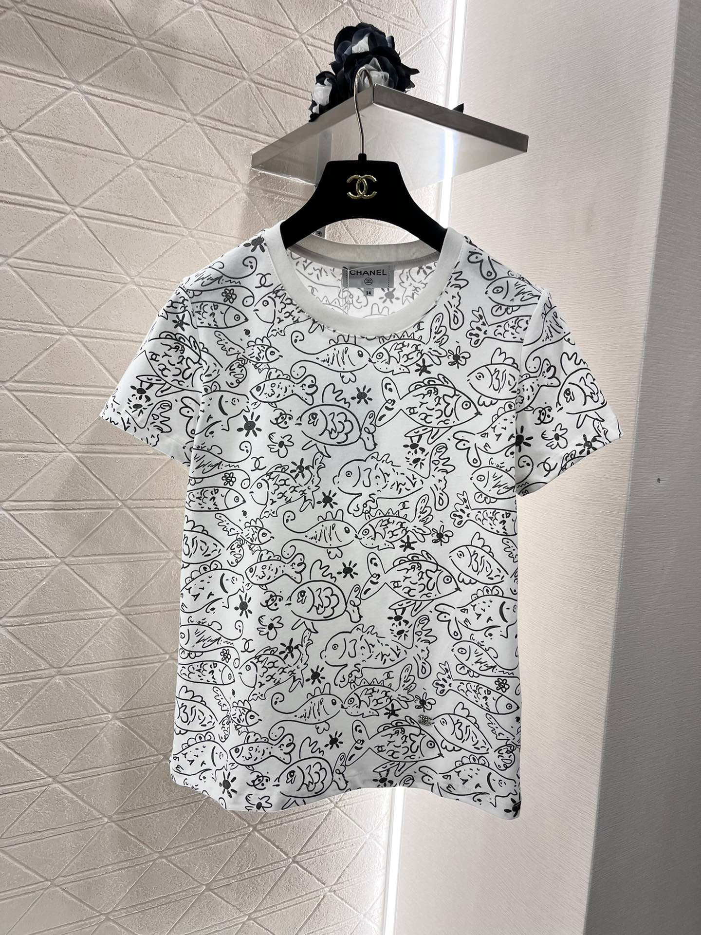 Round neck printed short sleeves - Ultra-Collectible