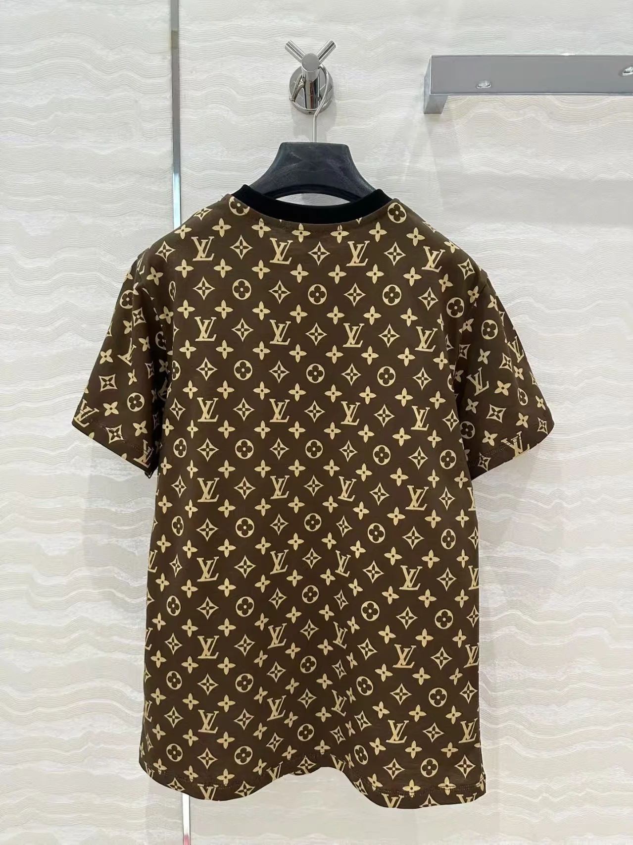 25SS Round neck printed chain T-shirt - Ultra-Collectible