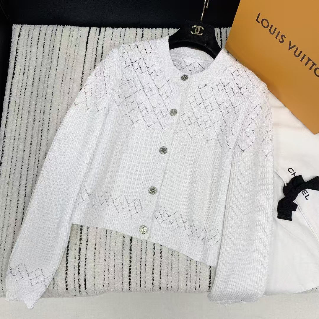 Openwork knit cardigan - Ultra-Collectible