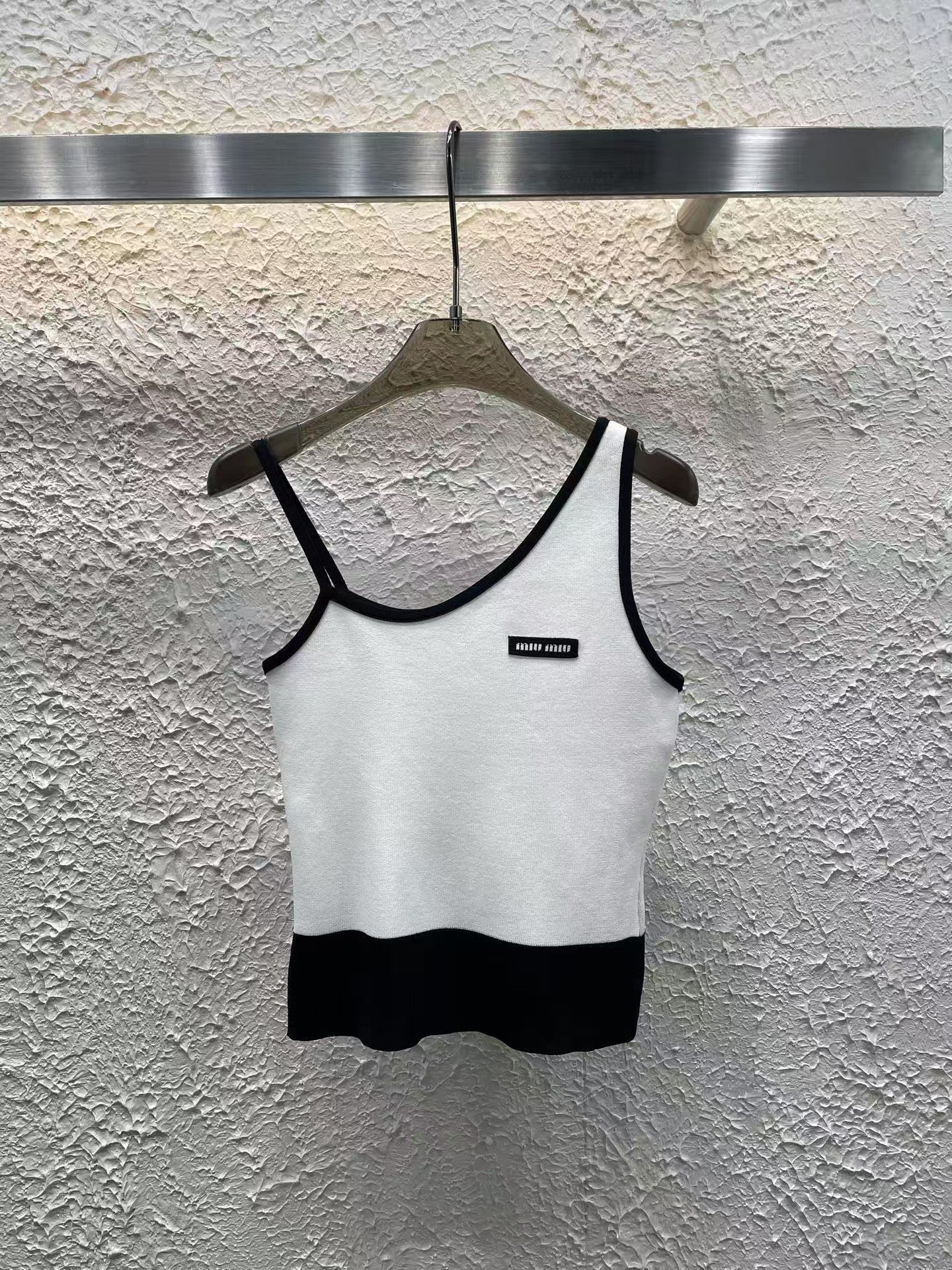 25 Spring New Oblique Shoulder Knitted Suspenders - Ultra-Collectible