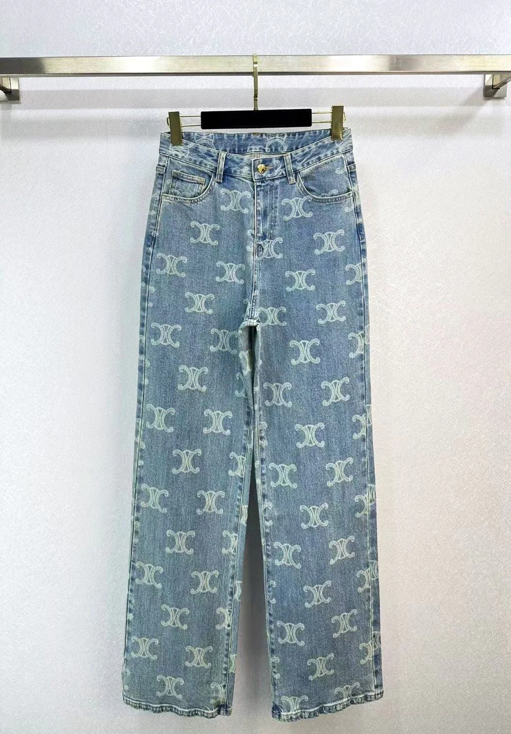 Jeans with two pockets all over print - Ultra-Collectible