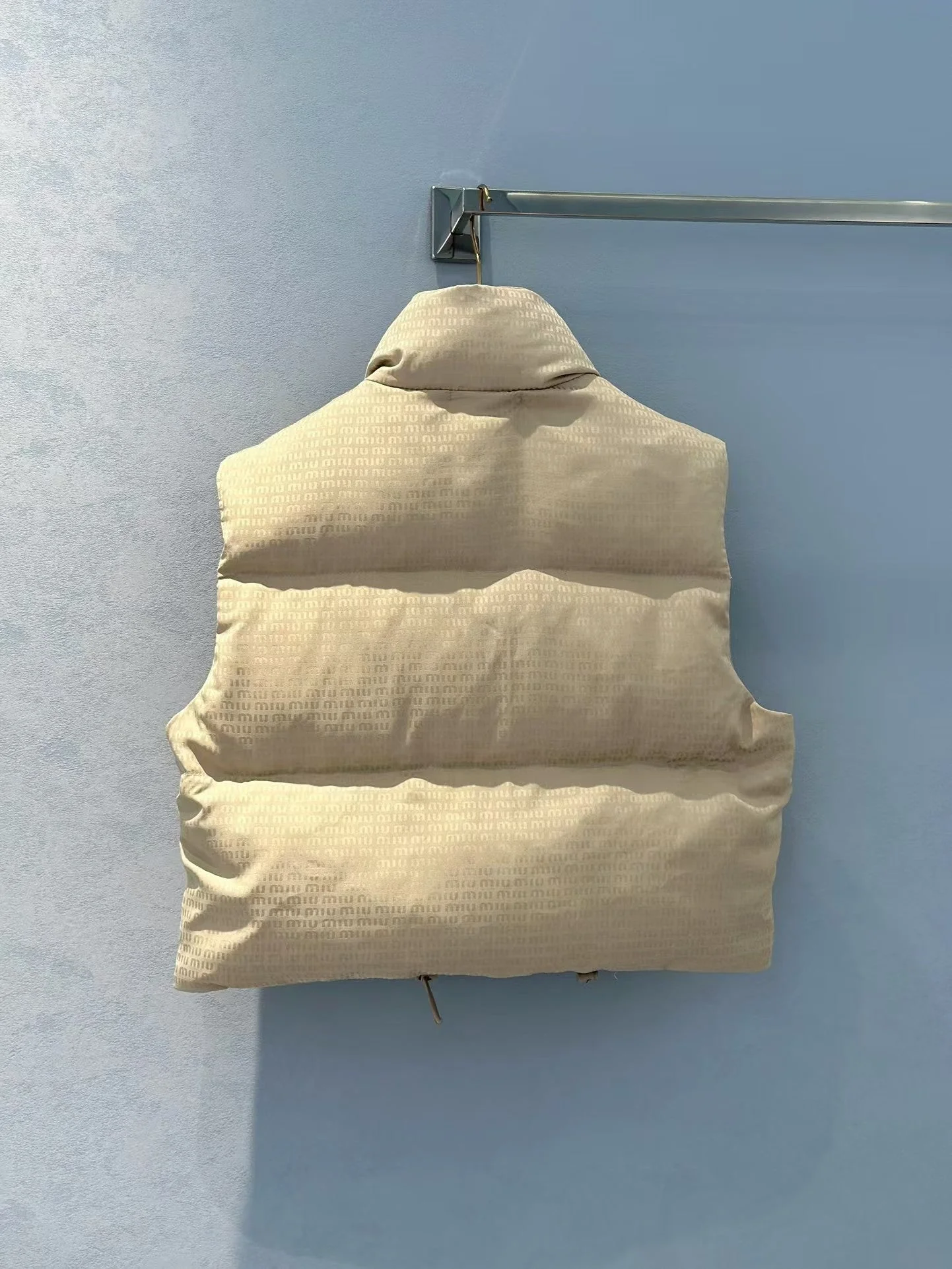 New Logo Print Down Vest - Ultra-Collectible