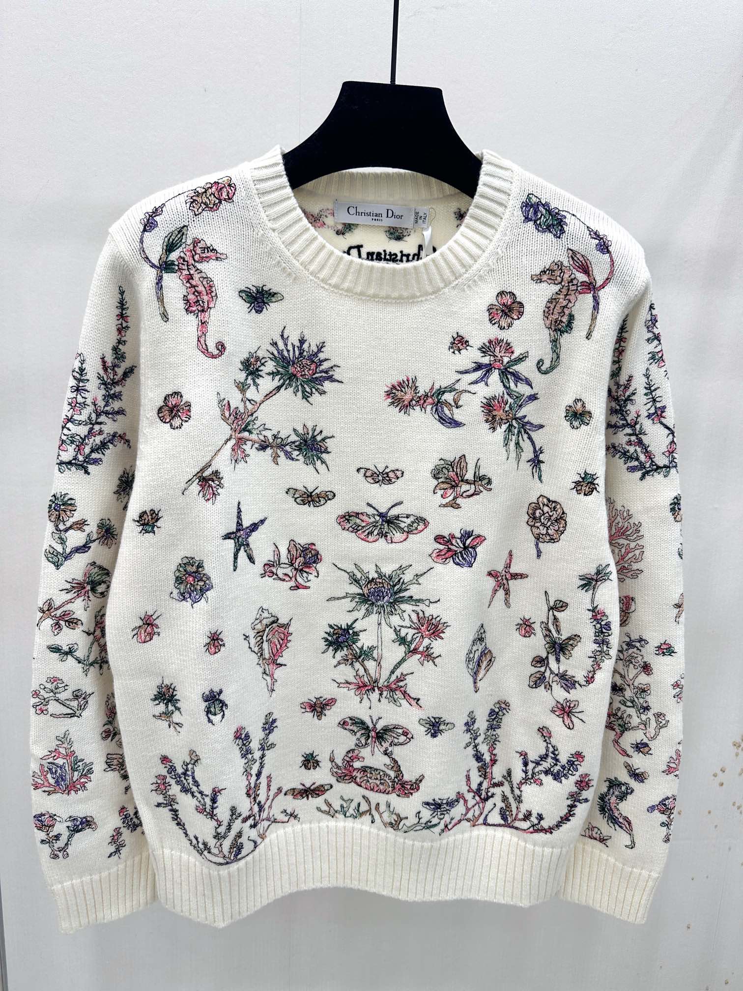 embroidered pullover sweater - Ultra-Collectible
