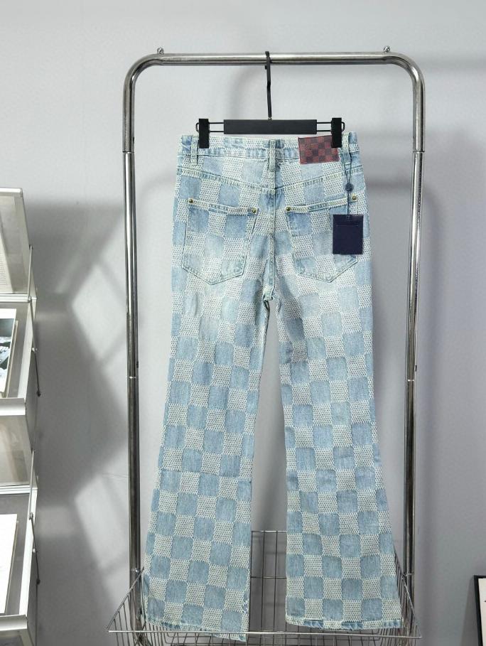 Checkerboard casual jeans - Ultra-Collectible
