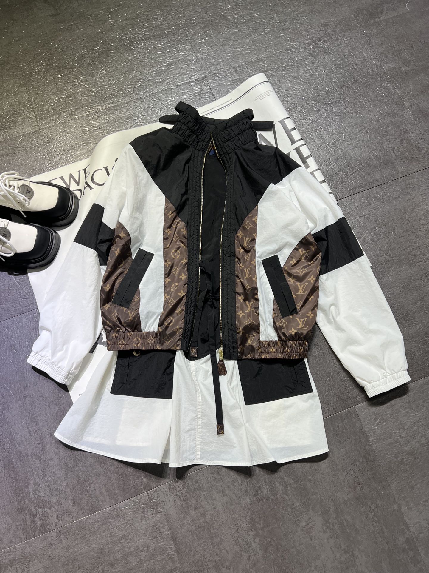 Colorblock casual jacket - Ultra-Collectible