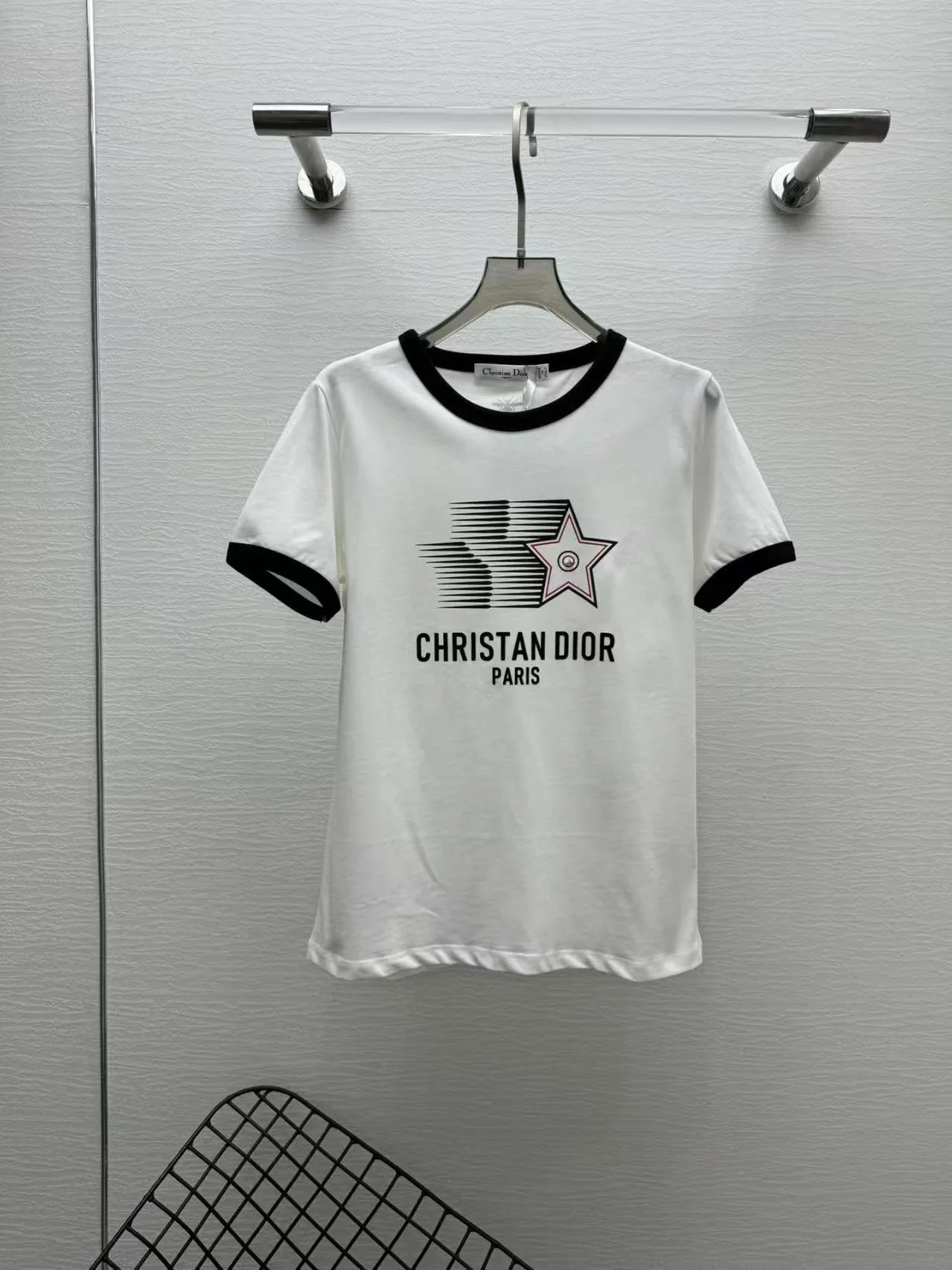 Lettering print short-sleeved T-shirt - Ultra-Collectible