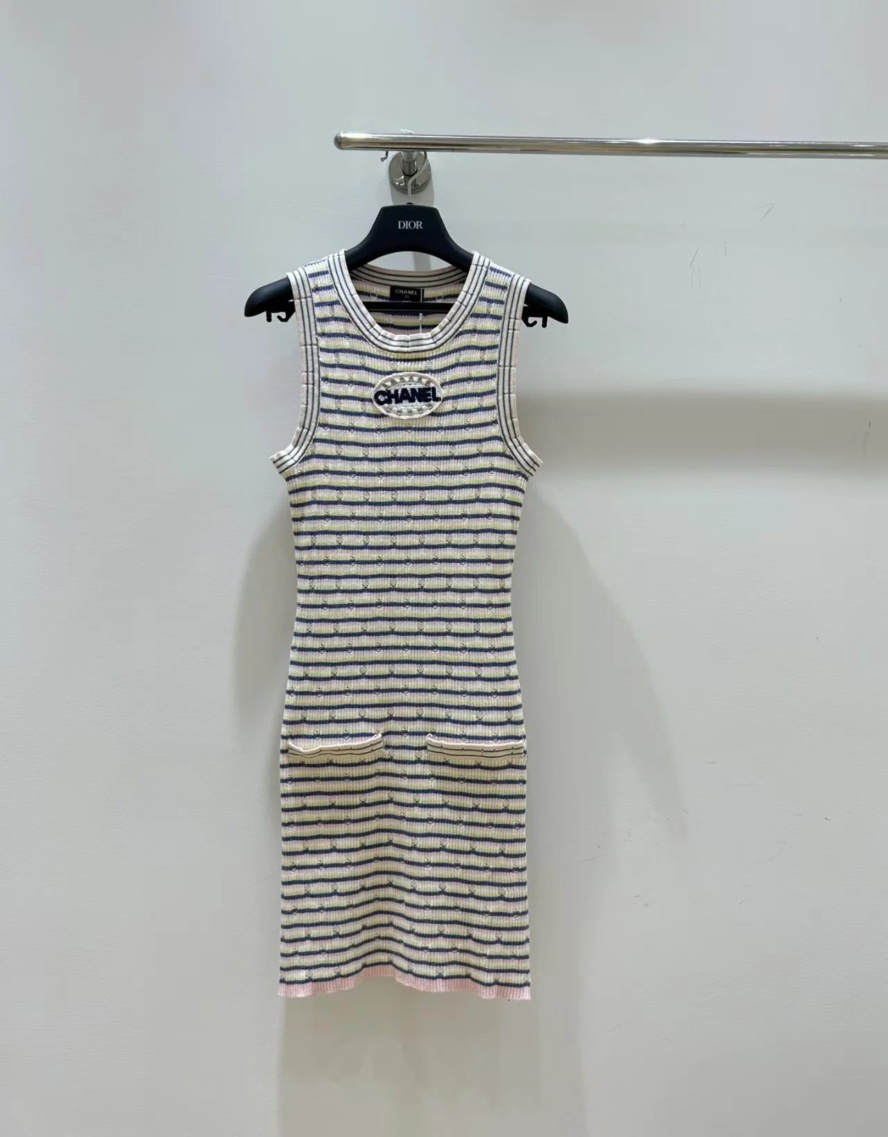 classic striped knit dress - Ultra-Collectible
