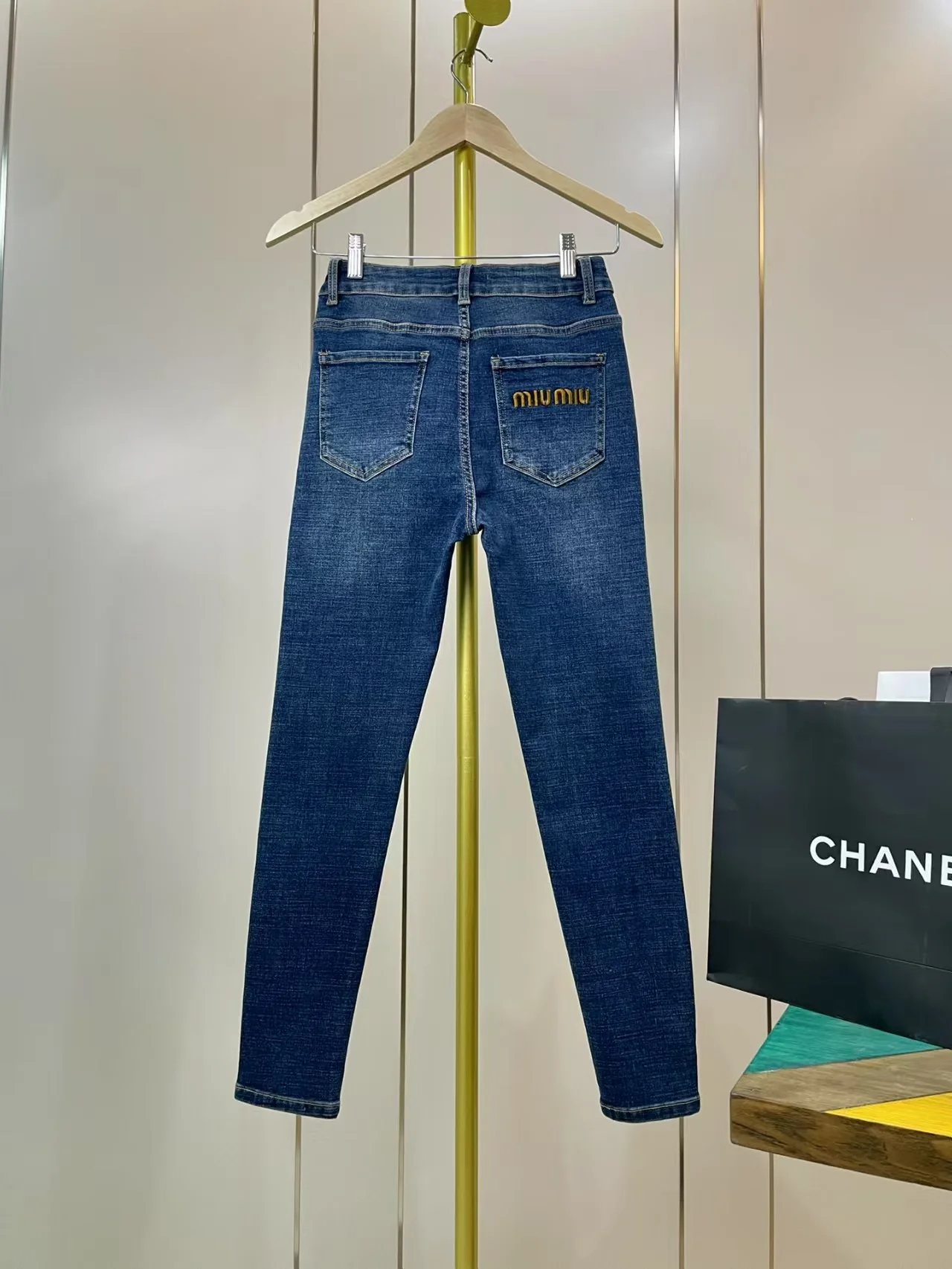 25ss stretch denim straight jeans - Ultra-Collectible