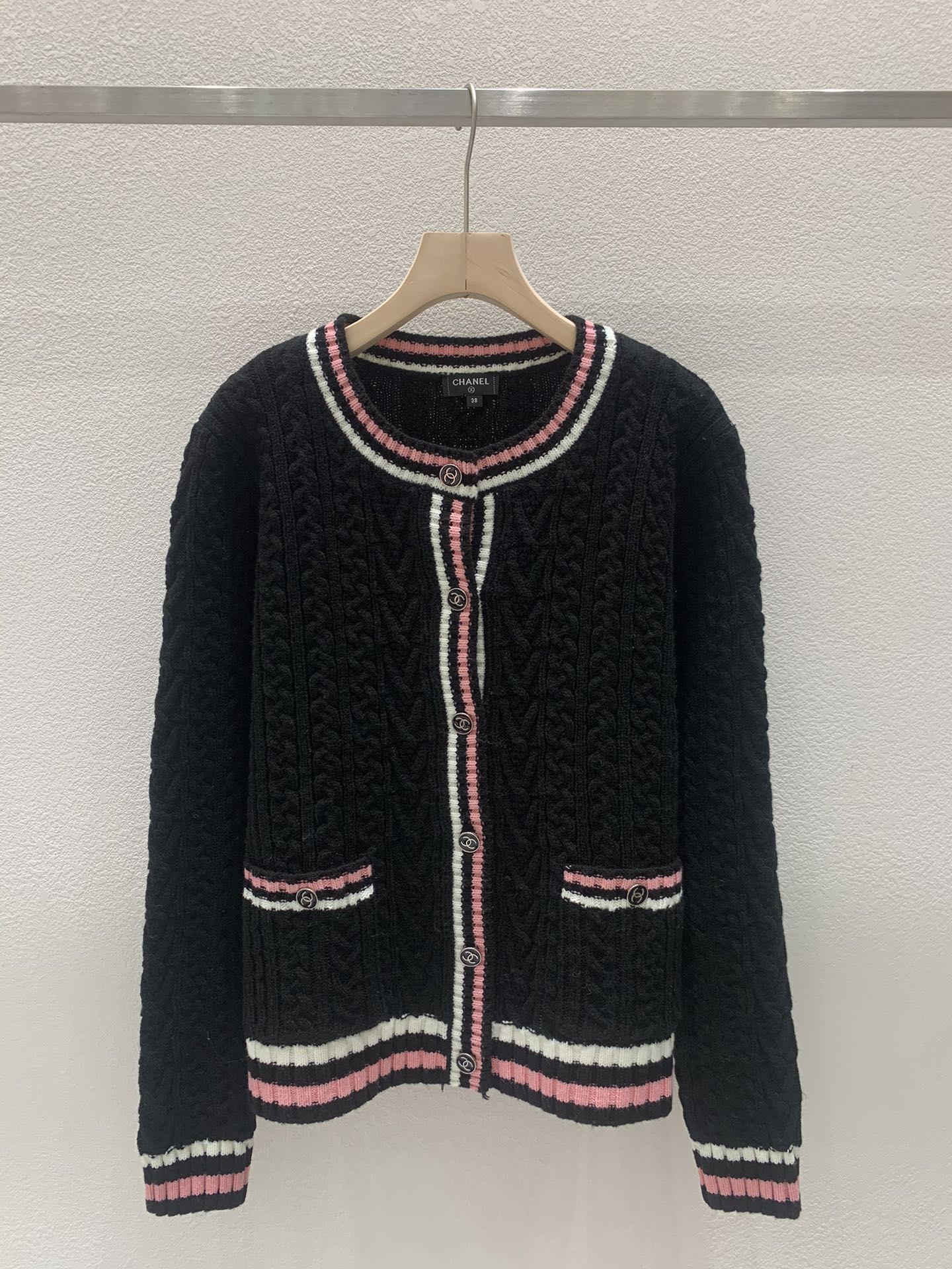 Braided Crewneck Cardigan - Ultra-Collectible