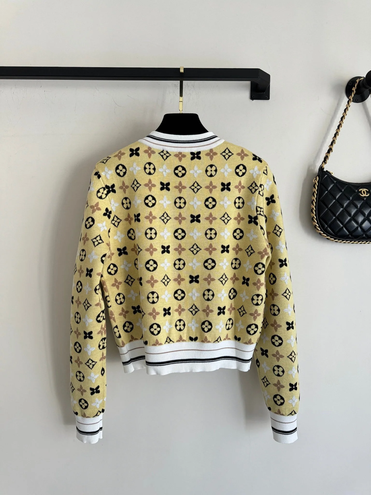 four-leaf clover logo long-sleeved cardigan - Ultra-Collectible