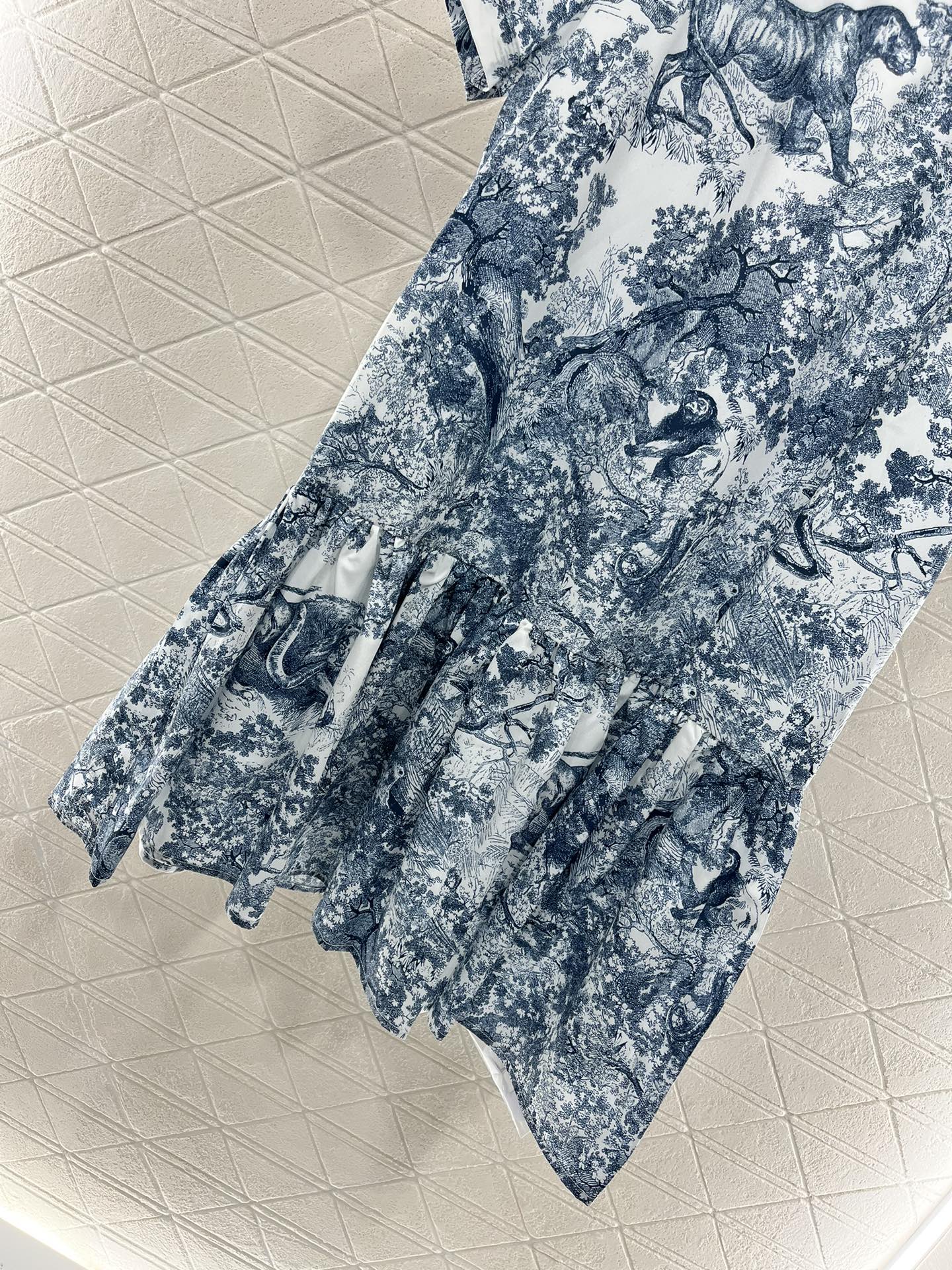 Crew Neck Animal Print Dress - Ultra-Collectible