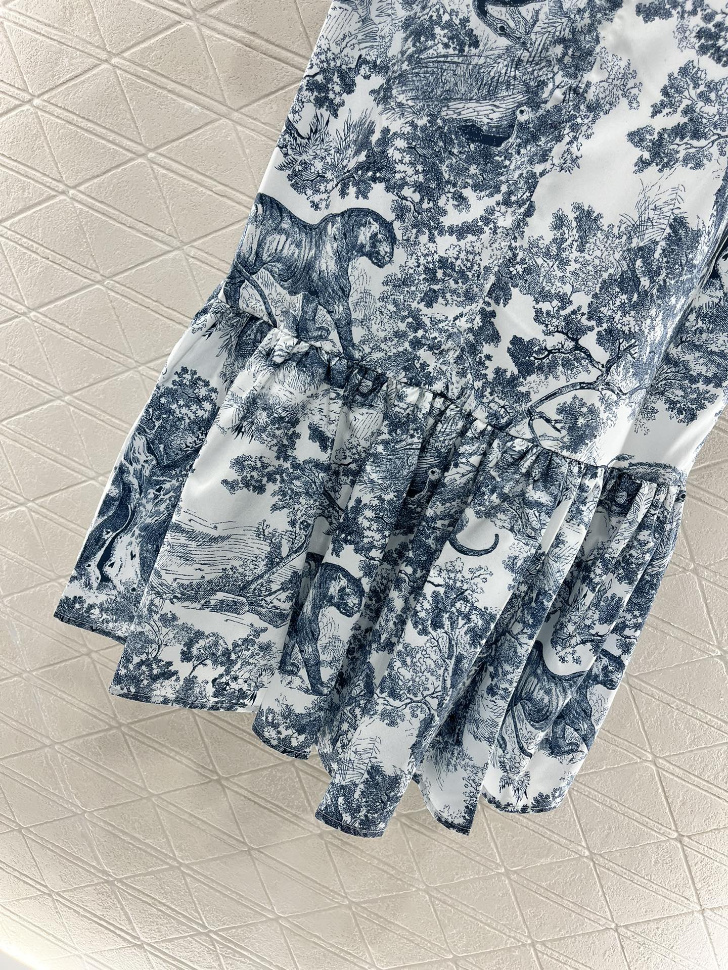 Crew Neck Animal Print Dress - Ultra-Collectible