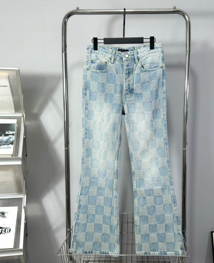 Checkerboard casual jeans - Ultra-Collectible
