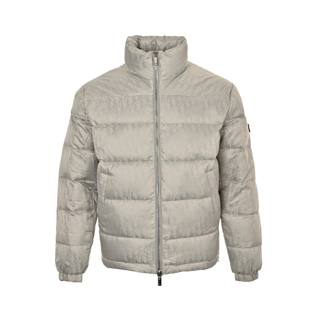 All over printed dark pattern presbyopic down jacket - Ultra-Collectible