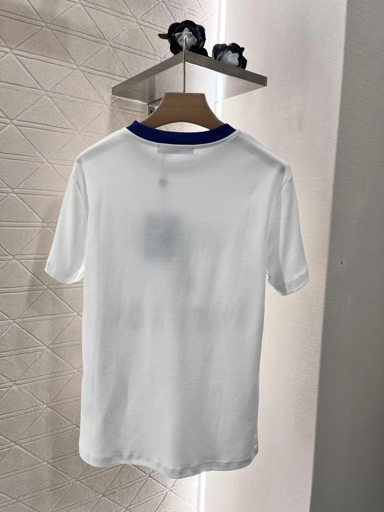 25ss round neck printed chain T-shirt - Ultra-Collectible