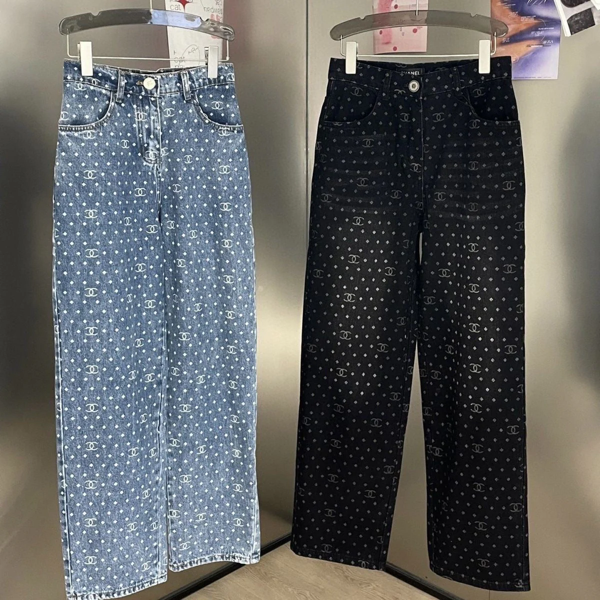 Jeans with two pockets all over print - Ultra-Collectible