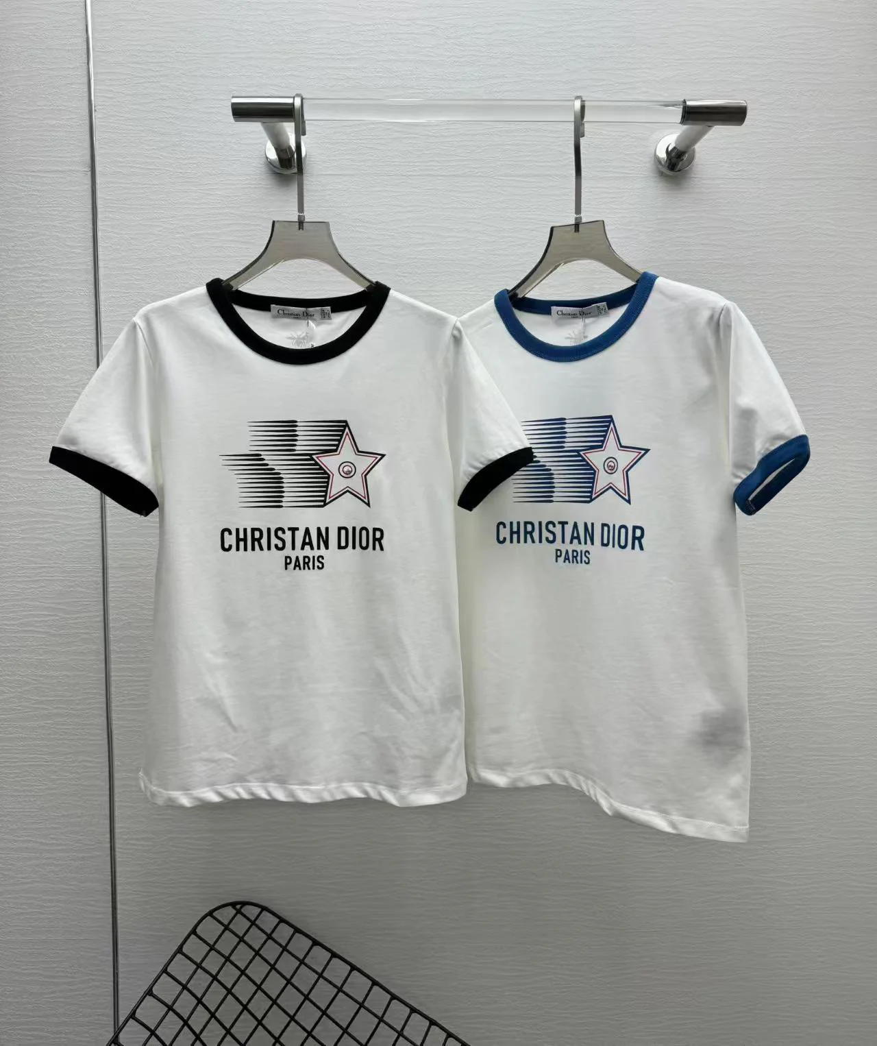 Lettering print short-sleeved T-shirt - Ultra-Collectible