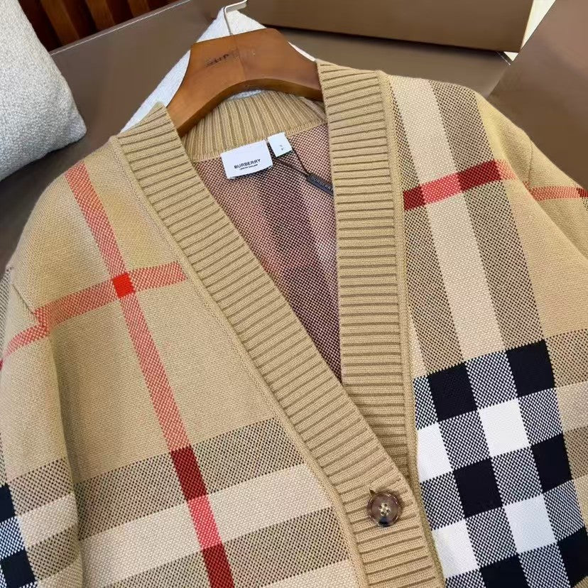Classic Check Wool Jacquard Jacket - Ultra-Collectible