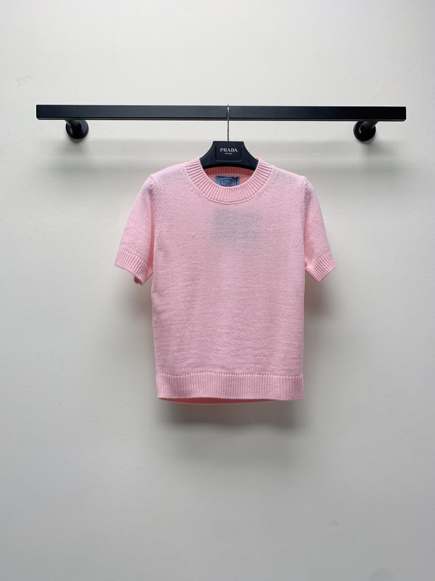 New autumn and winter round neck knitted sweater short sleeves - Ultra-Collectible