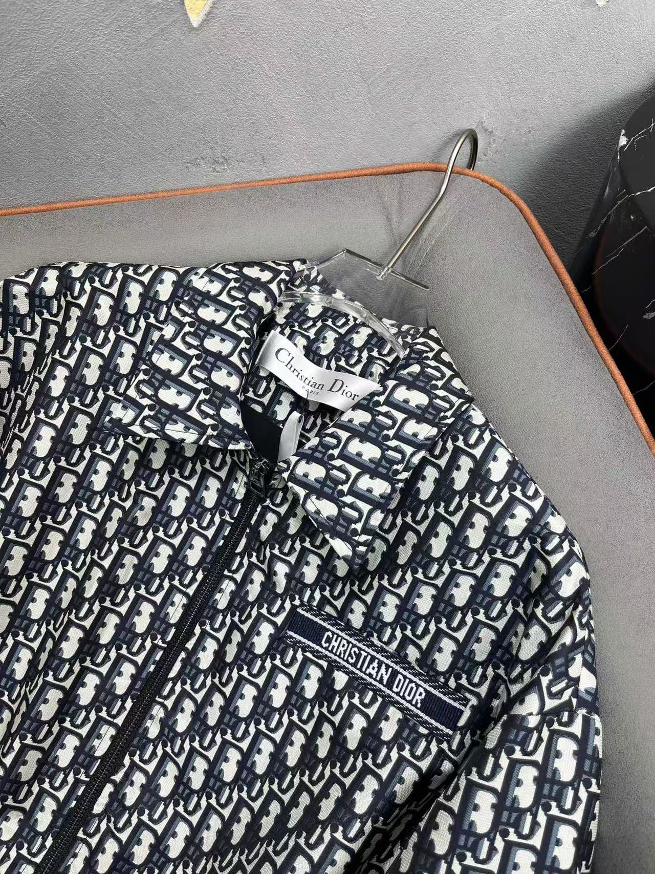 Lapel Zipper Long Sleeve Dress - Ultra-Collectible