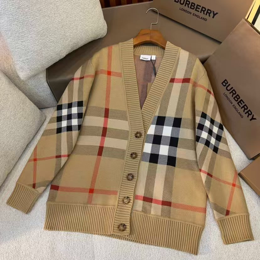 Classic Check Wool Jacquard Jacket - Ultra-Collectible