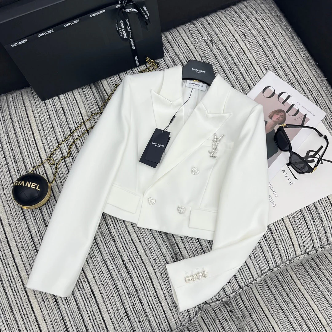 Acetate patchwork short jacket - Ultra-Collectible