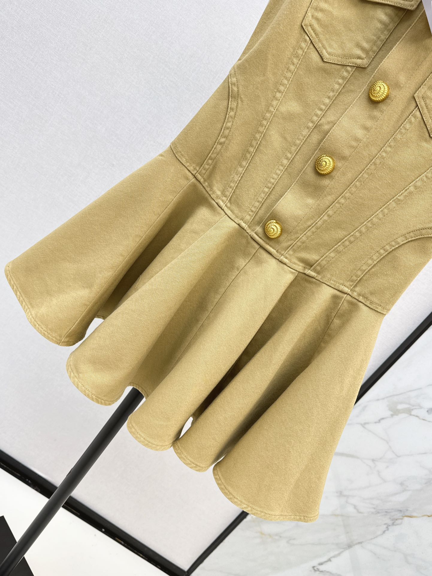 Waist Denim Dress - Ultra-Collectible