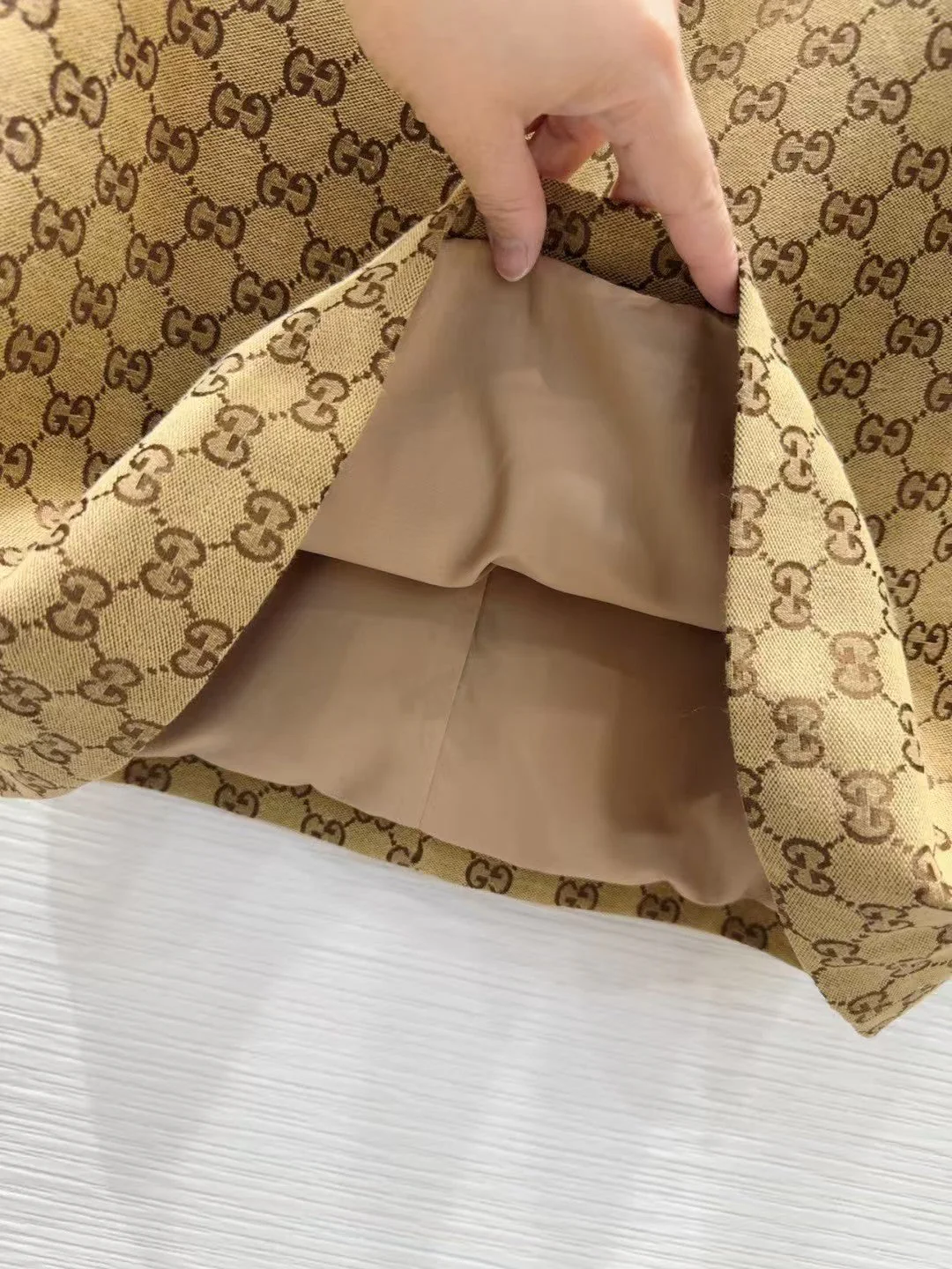 25ss classic double G presbyopia jacquard hollow dress - Ultra-Collectible