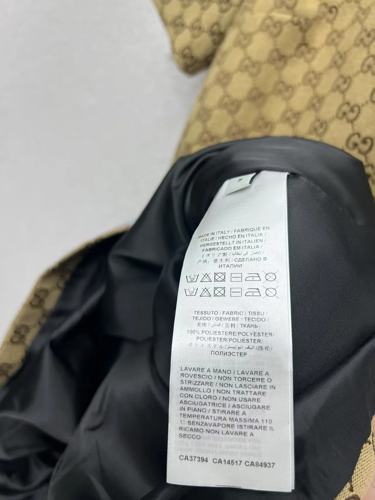 Sparkling luxury crystal diamond GG monogram jacquard short-sleeved dress - Ultra-Collectible