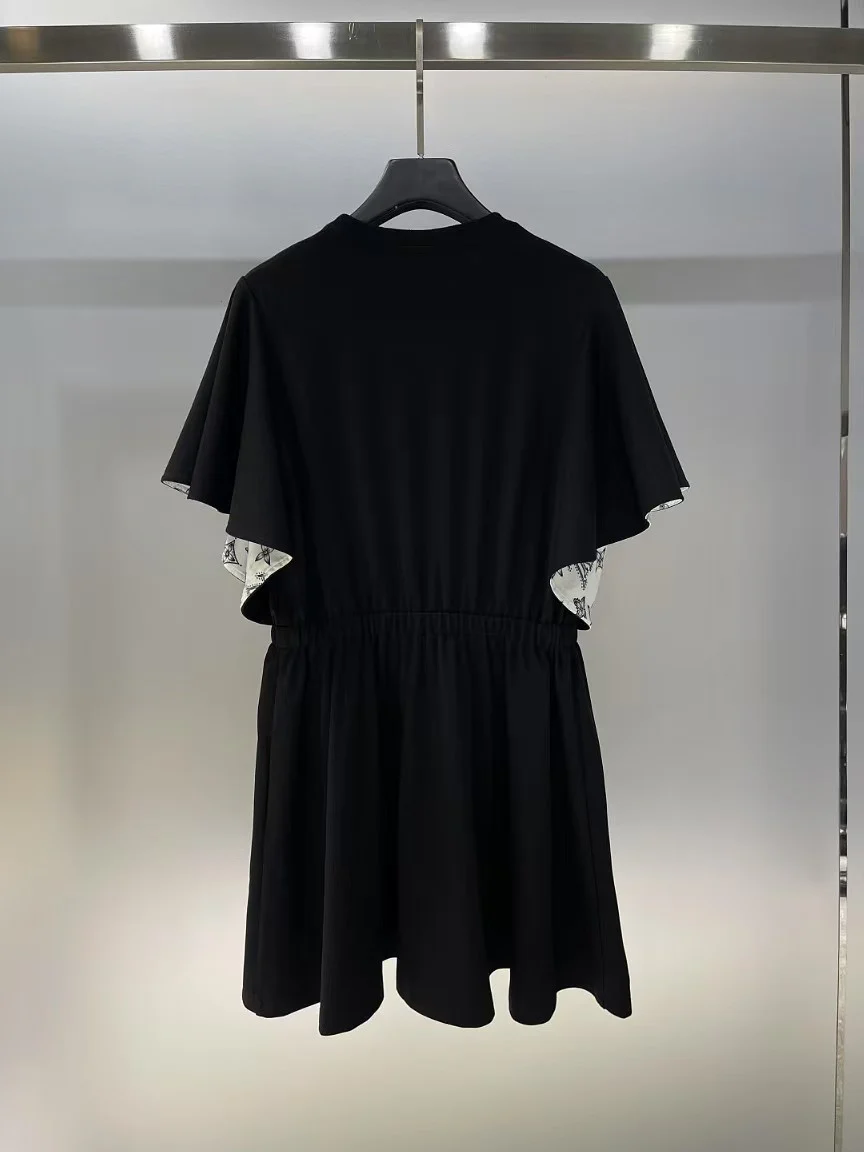 25ss ruffle short sleeve elastic waist dress - Ultra-Collectible