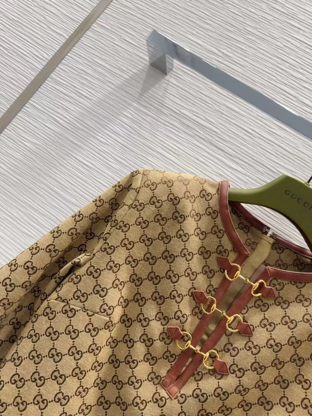 25ss classic double G presbyopia jacquard hollow dress - Ultra-Collectible