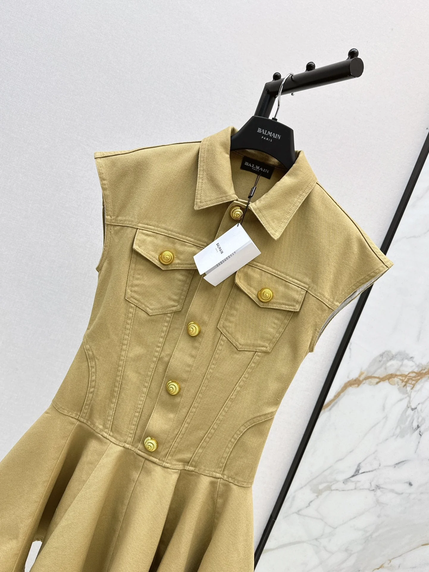 Waist Denim Dress - Ultra-Collectible